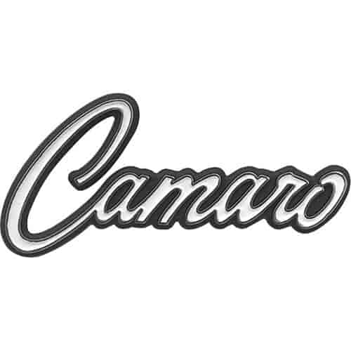 1968 Camaro Glove Box Door Emblem - Authentic Reproduction for Classic Car Restoration | Perfect for Chevy Camaro SS/RS Models & DIY Projects