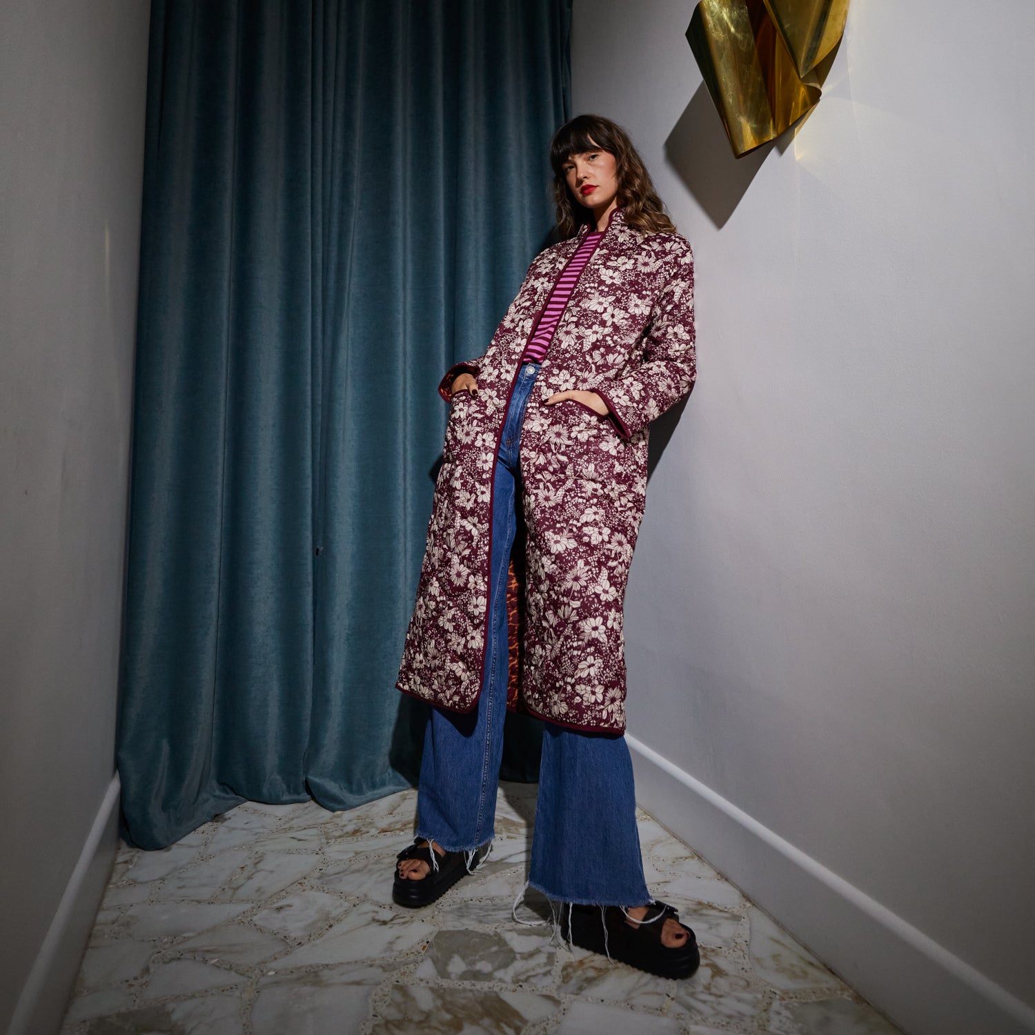 Evette Quilted Coat for Women - Lightweight Winter Jacket with Stylish Diamond Stitch Design | Perfect for Outdoor Activities, Travel & Casual Wear
