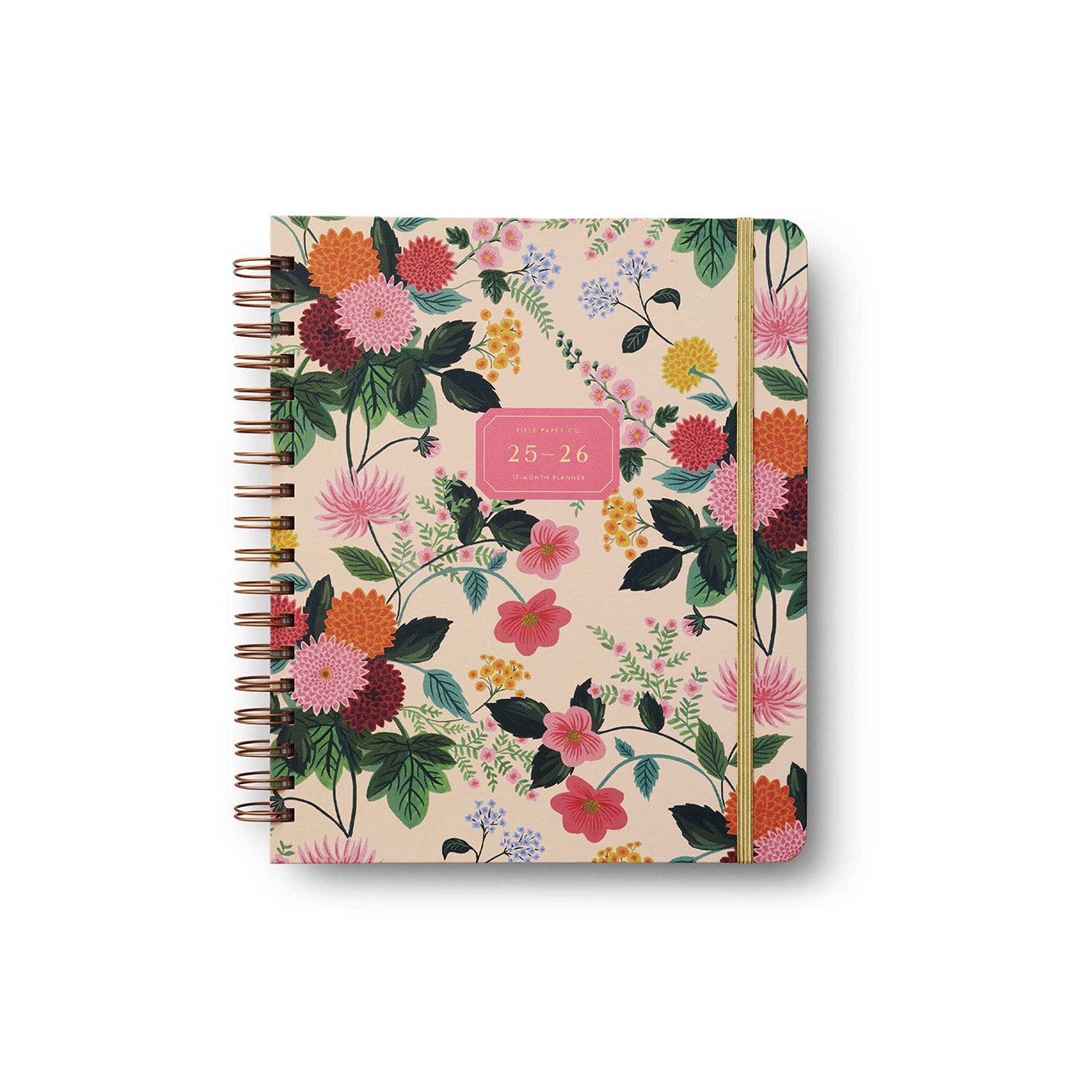 2025-2026 17-Month Hardcover Spiral Planner - Academic & Personal Organizer for Students, Professionals & Home Use