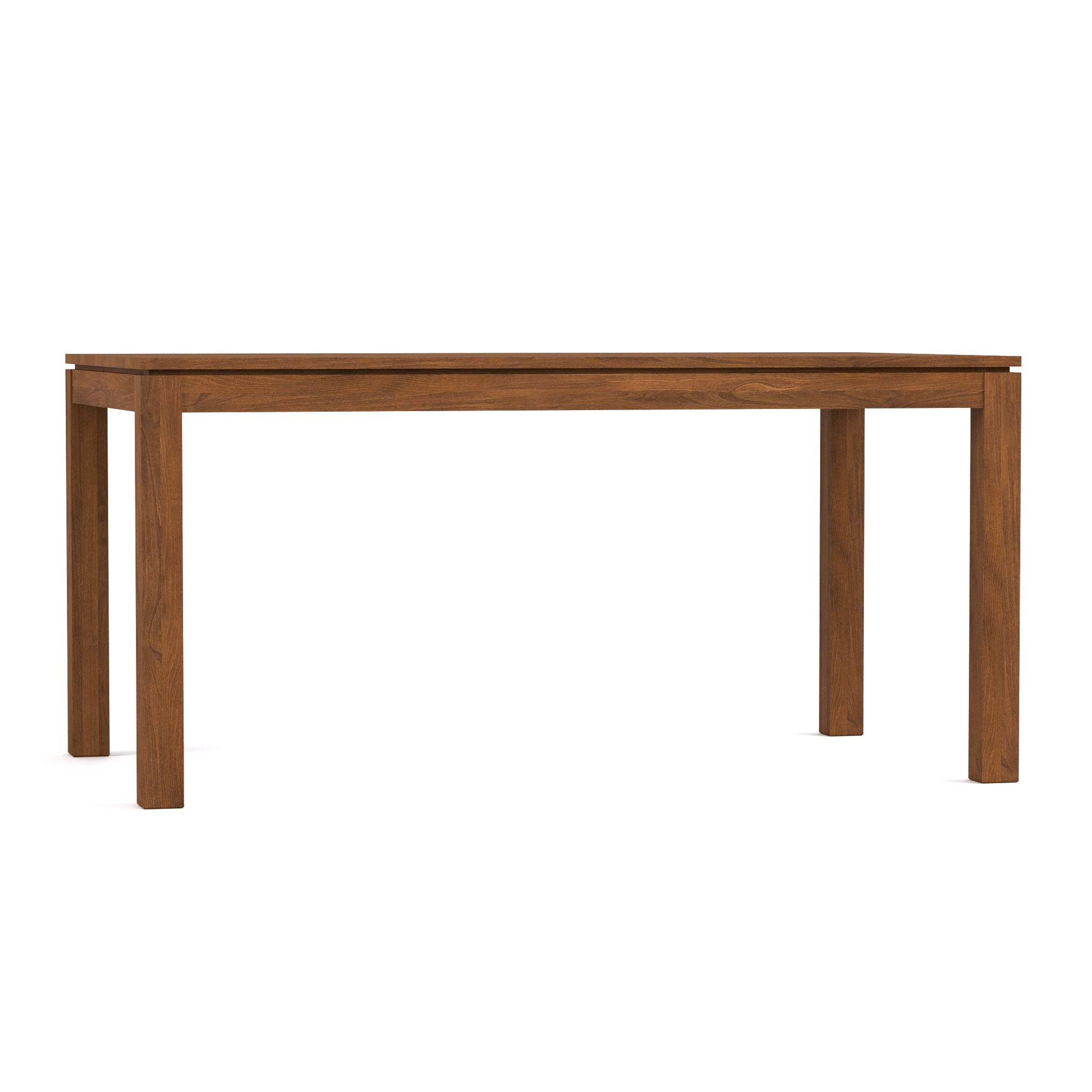 62 Inch Modern Dining Table - Solid Wood Kitchen Table for 6-8 People - Perfect for Family Gatherings & Dinner Parties