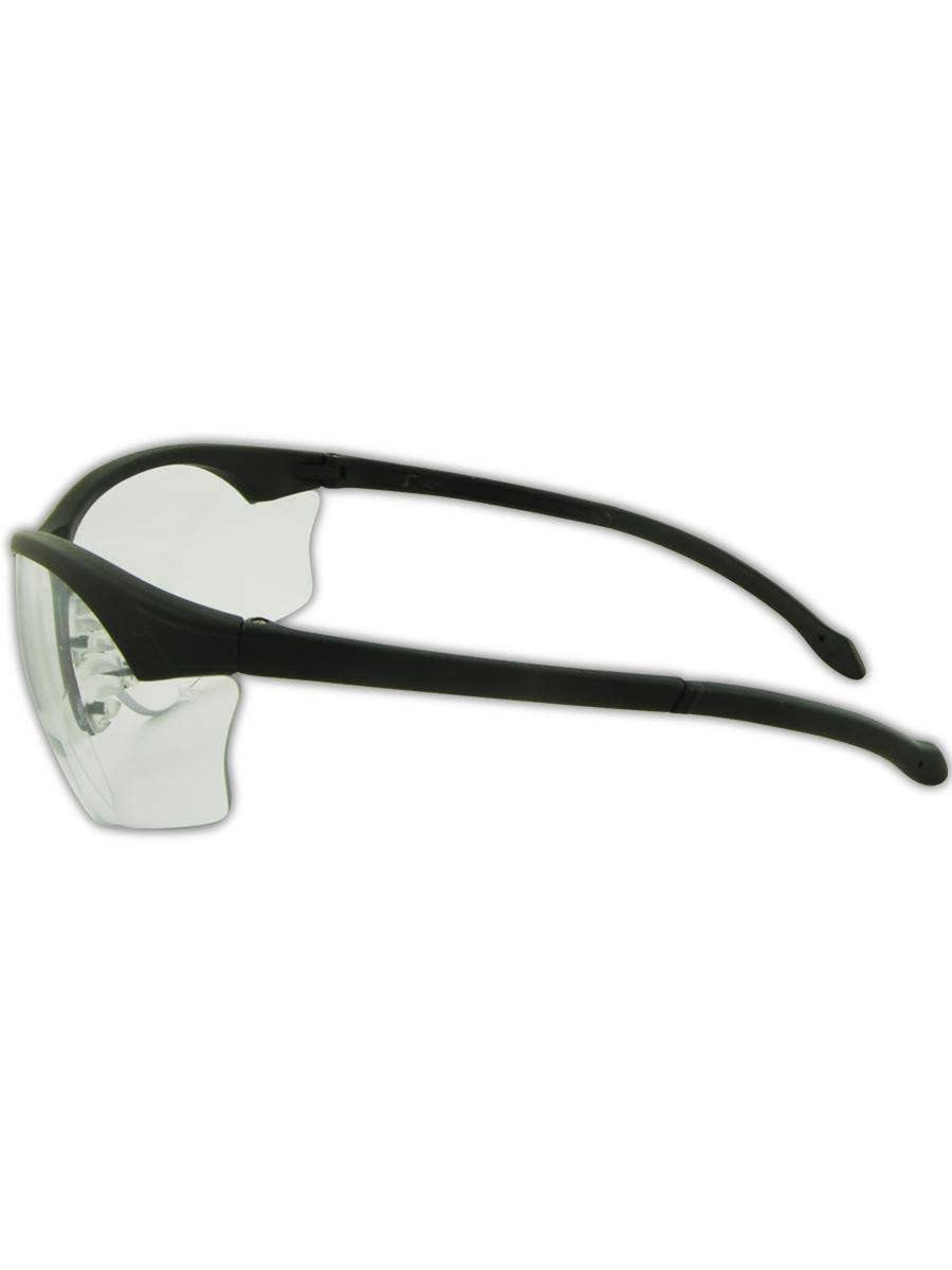 MAGID Protective Reader Glasses - Clear Lens & Black Frame - 2.50 Diopter (24 Pack) - Perfect for Reading, Computer Work & Office Use