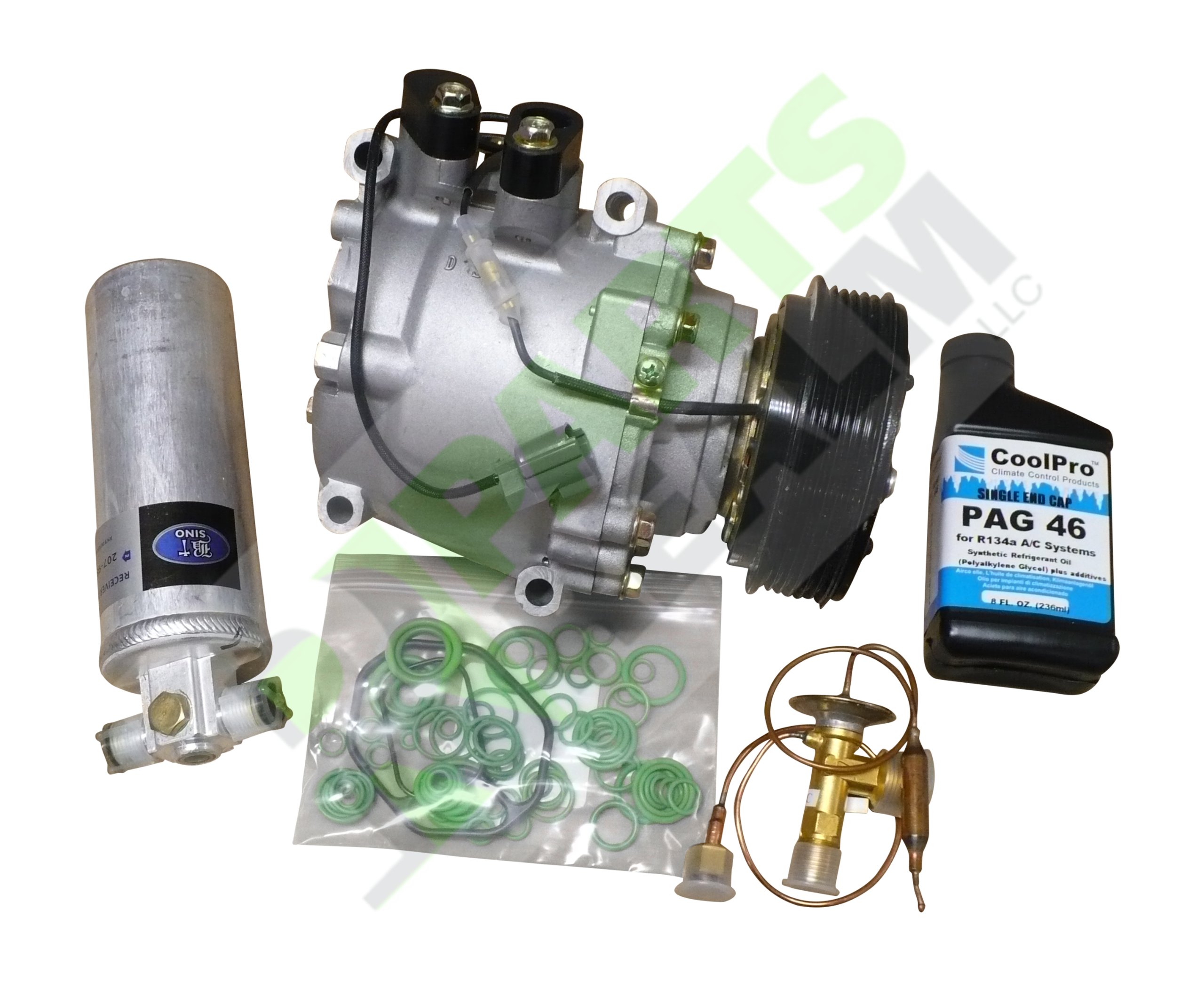 CO-0045AK Complete A/C Compressor Replacement Kit for Car & Truck - High Performance Auto Air Conditioning System - Perfect for Summer Driving & Road Trips