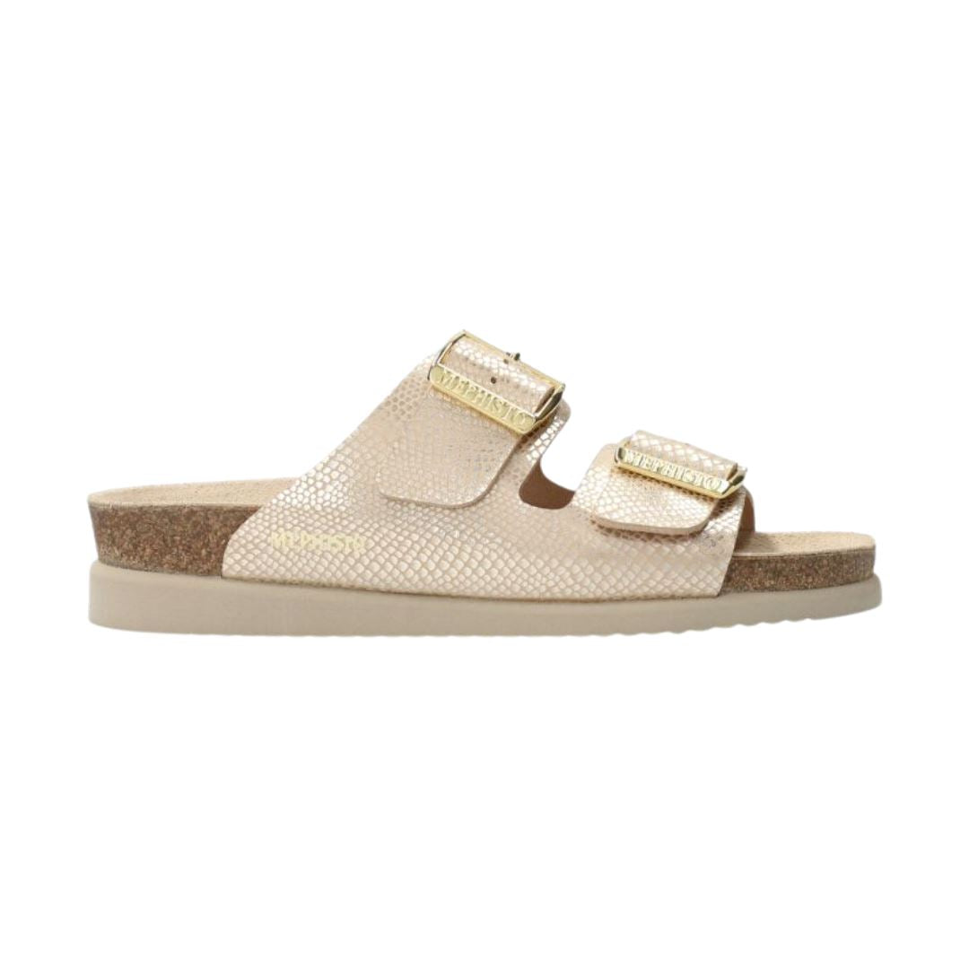MEPHISTO HESTER TWO STRAP Women's Comfortable Sandals - Breathable Leather Walking Shoes for Summer, Beach & Travel