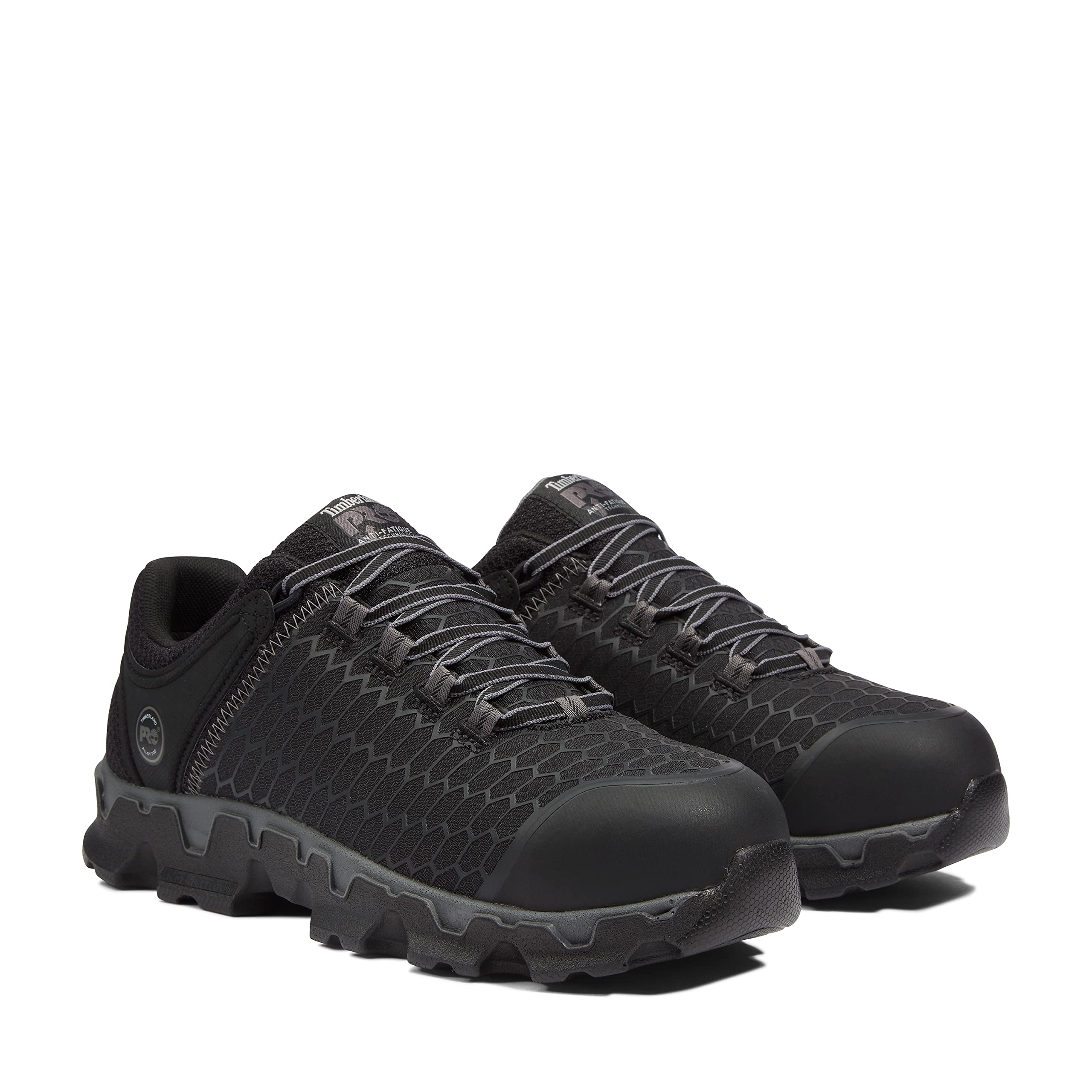 **Timberland Men's Powertrain Sport Alloy Toe Work Boots - Lightweight, Slip-Resistant, Ripstop Nylon - Ideal for Construction, Warehouse & Outdoor Work**