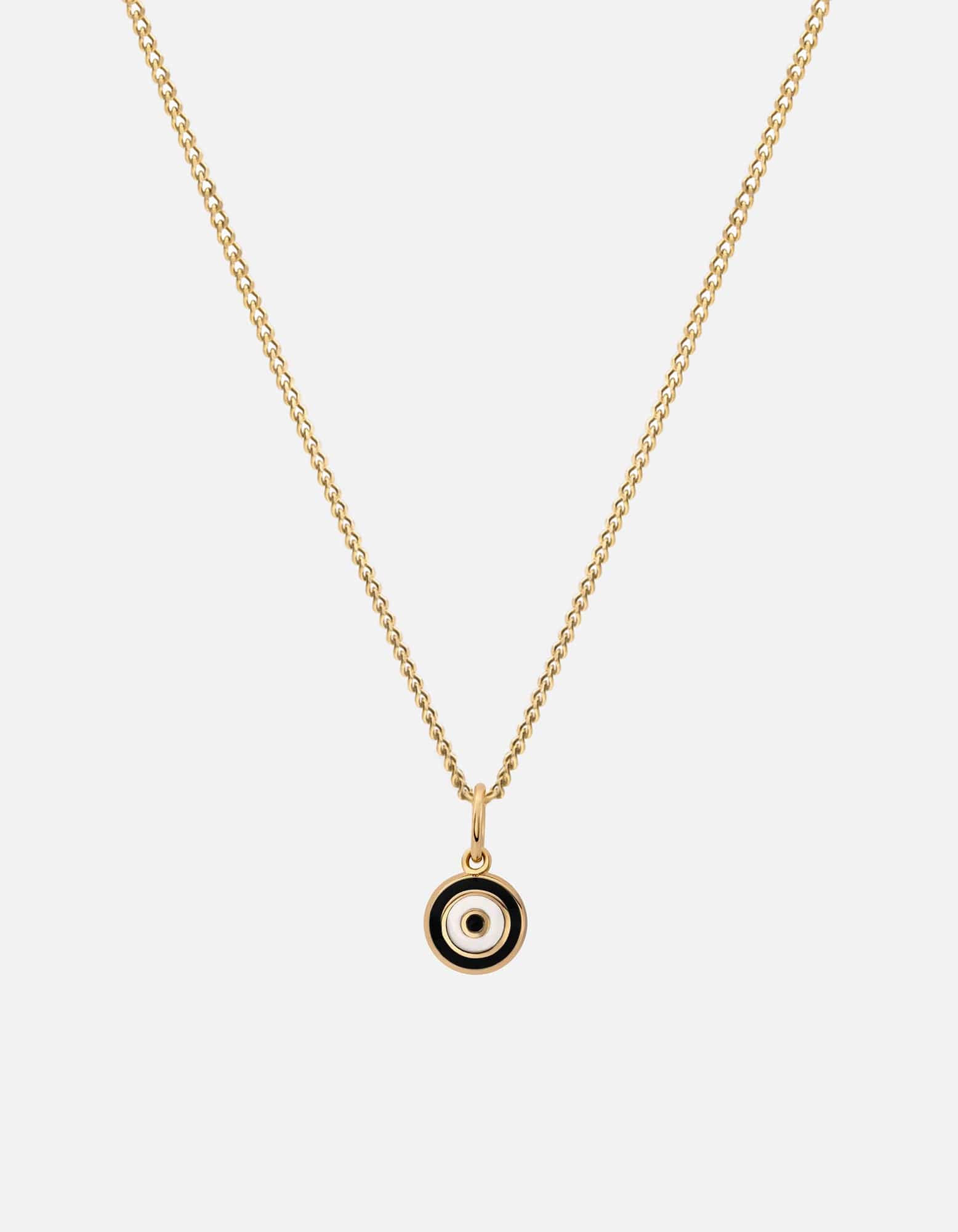 Ojos Necklace - 18K Gold Vermeil with Sky Blue Gemstone | Elegant Layering Jewelry for Everyday Wear & Special Occasions