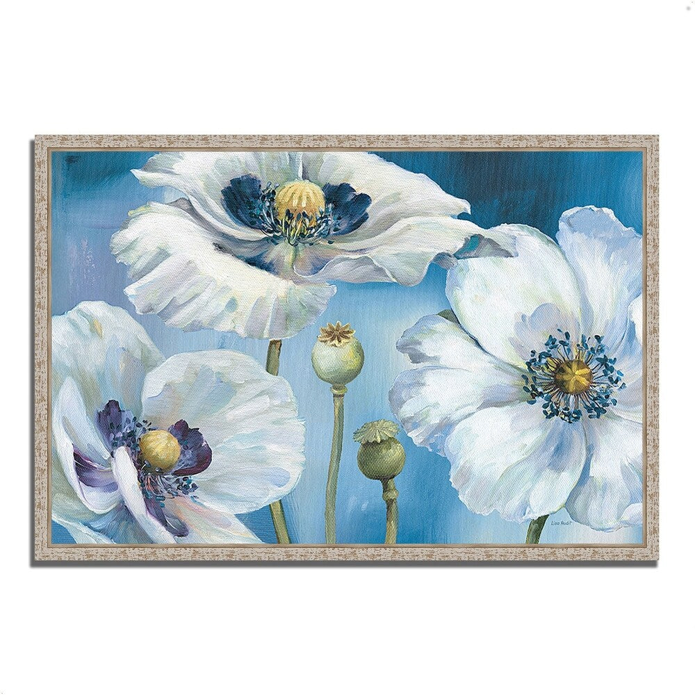 Blue Dance I by Lisa Audit - Premium Fine Art Giclee Print on Gallery Wrapped Canvas, Ready to Hang Wall Decor for Living Room, Bedroom & Office