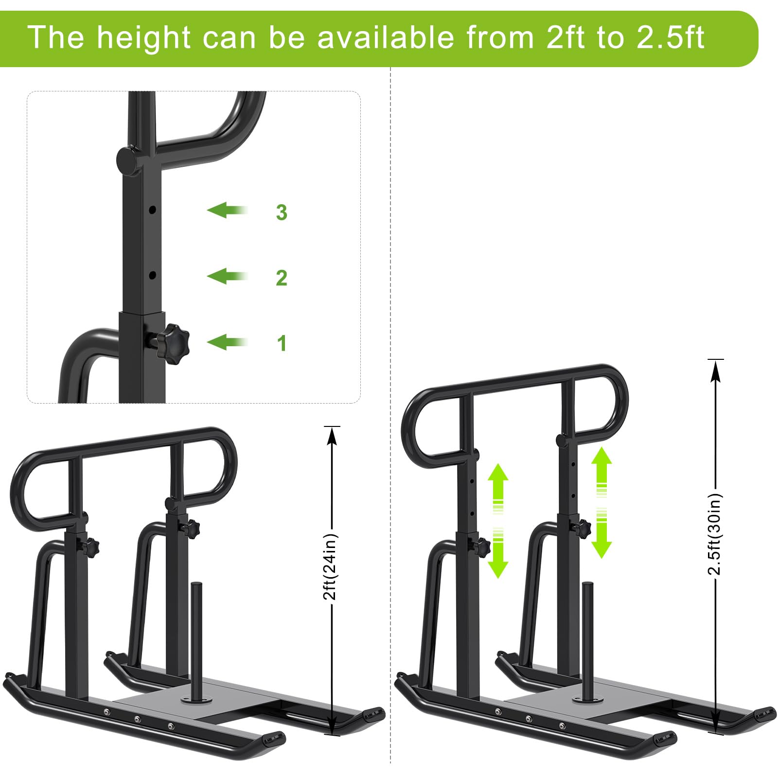 Kipika Heavy-Duty Weight Sled for Strength Training - Speed & Power Fitness Equipment with 1