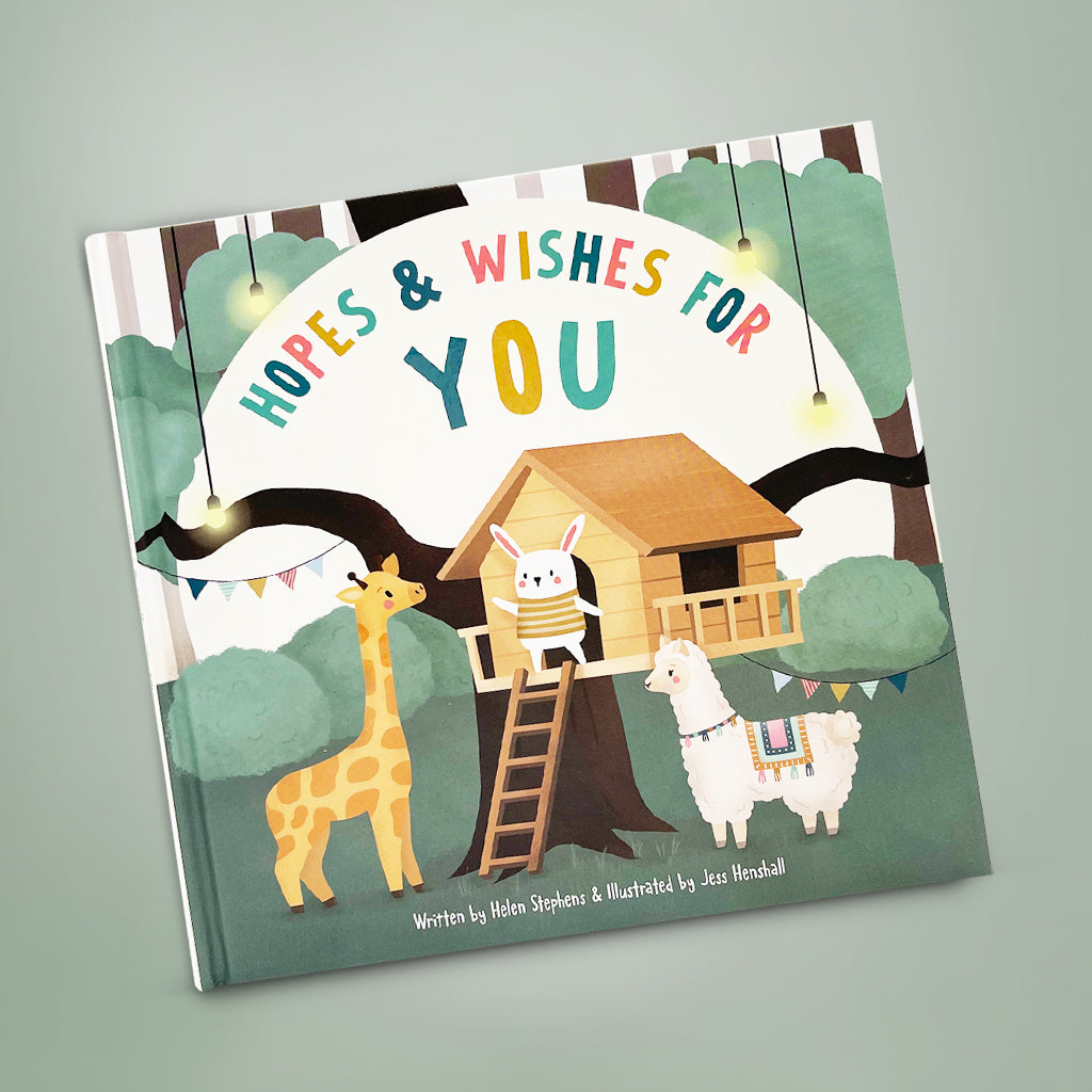Best Wishes Giraffe Gift Set - Thoughtful Present for Birthday, Baby Shower & Holidays - Perfect for Kids, Newborns & Animal Lovers