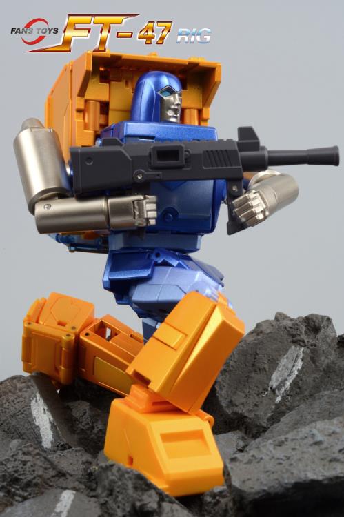 Fans Toys FT-47 Rig Collectible Action Figure - Highly Articulated Robot Toy for Display & Play | Perfect for Collectors & Fans of Transformers-Inspired Figures