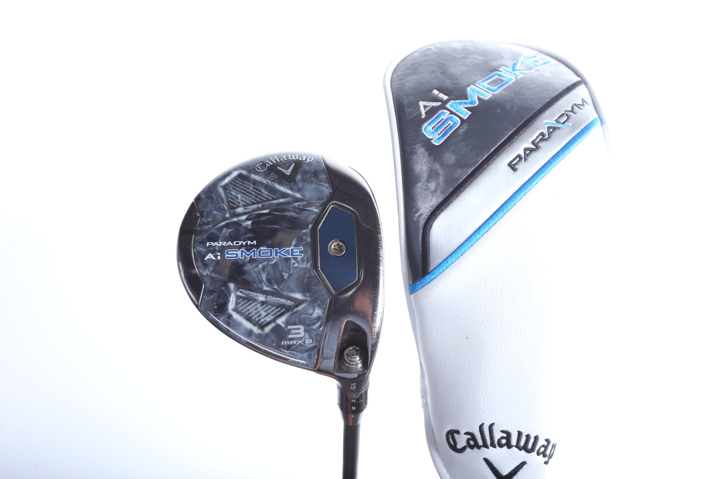 Used Callaway Paradym Ai Smoke MAX D 3 Wood Golf Club - Right Handed 15° Senior Flex | Perfect for Senior Golfers & High Handicap Players on Fairways & Tee Shots