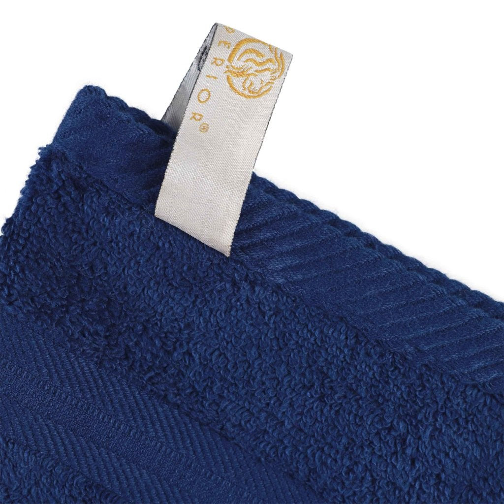 Premium Smart Dry Zero Twist Cotton 9-Piece Towel Set - Ultra Soft & Absorbent Bath Towels, Hand Towels & Washcloths for Spa, Bathroom & Luxury Home Use