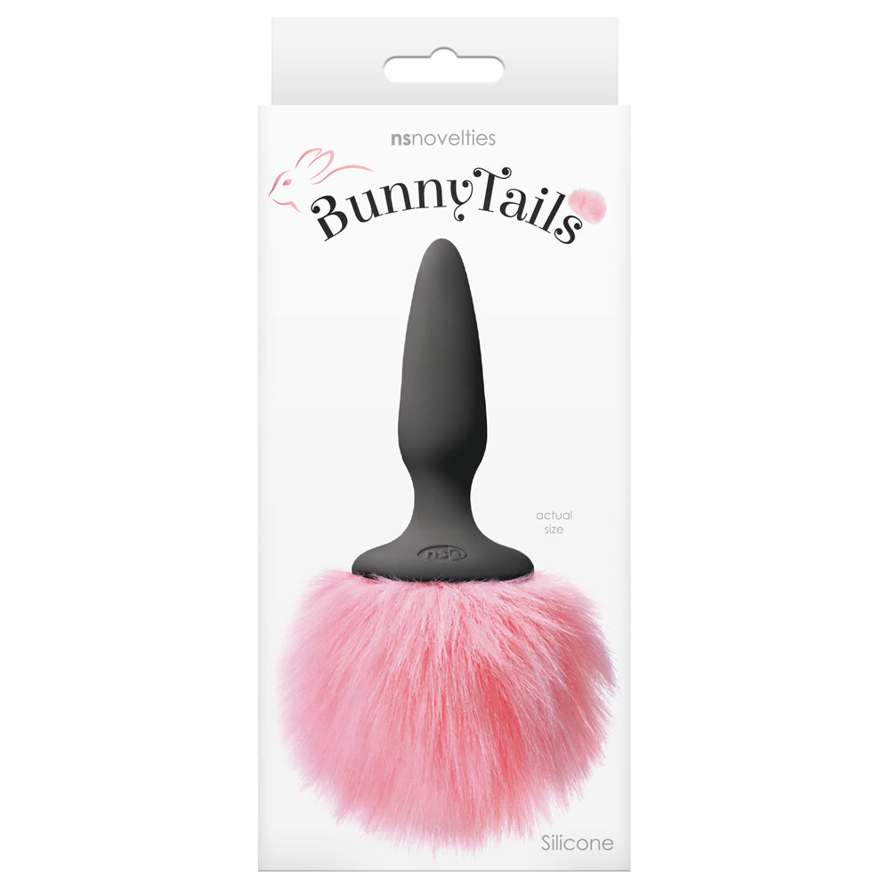 Premium Mini Bunny Tails Silicone Butt Plug - Soft Flexible Anal Toy for Beginners & Adults - Perfect for Role Play, Cosplay & Sensual Play