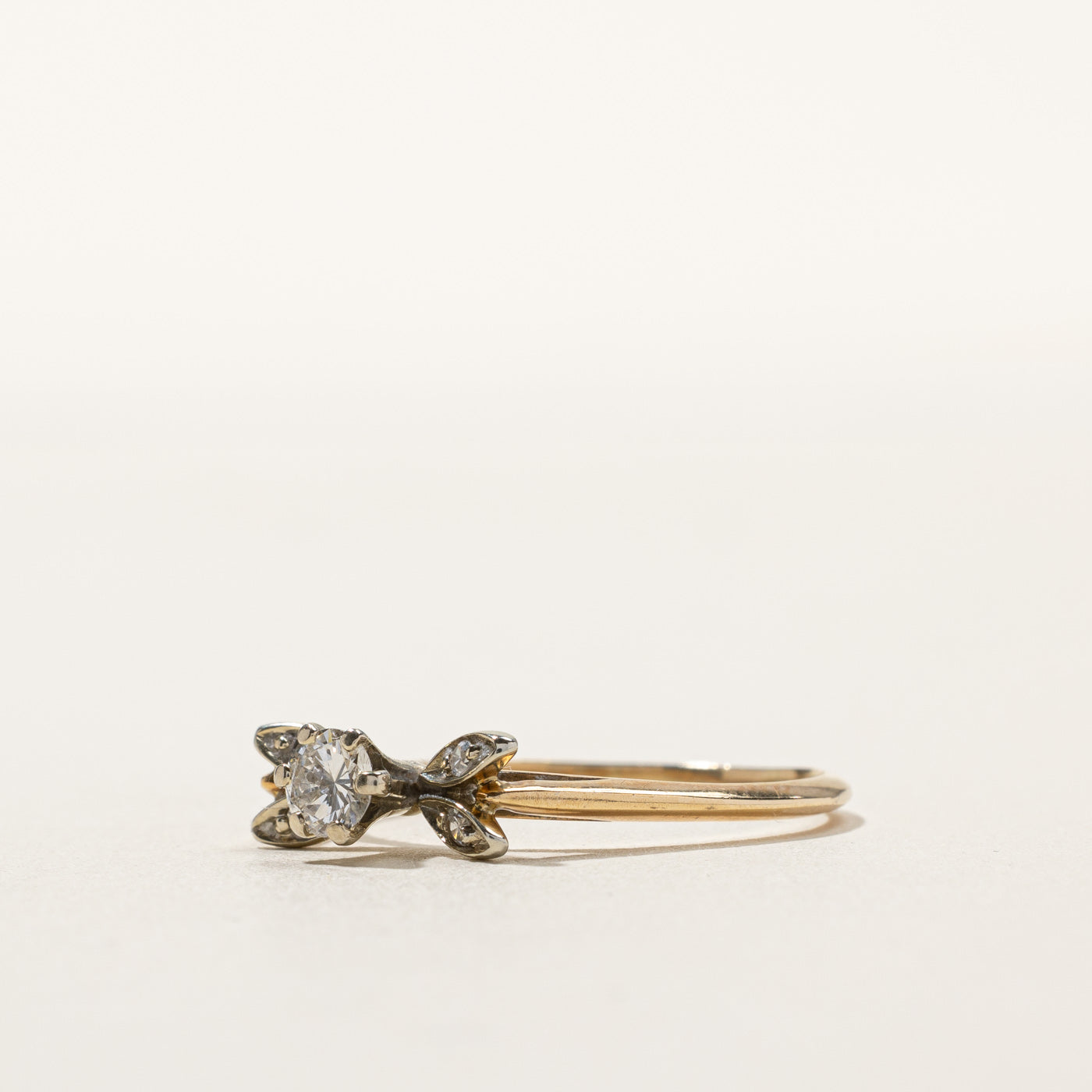0.32ctw High Set Diamond Ring for Women - Size 9 | Elegant Solitaire Engagement & Wedding Band | Perfect for Proposals, Anniversaries & Special Occasions