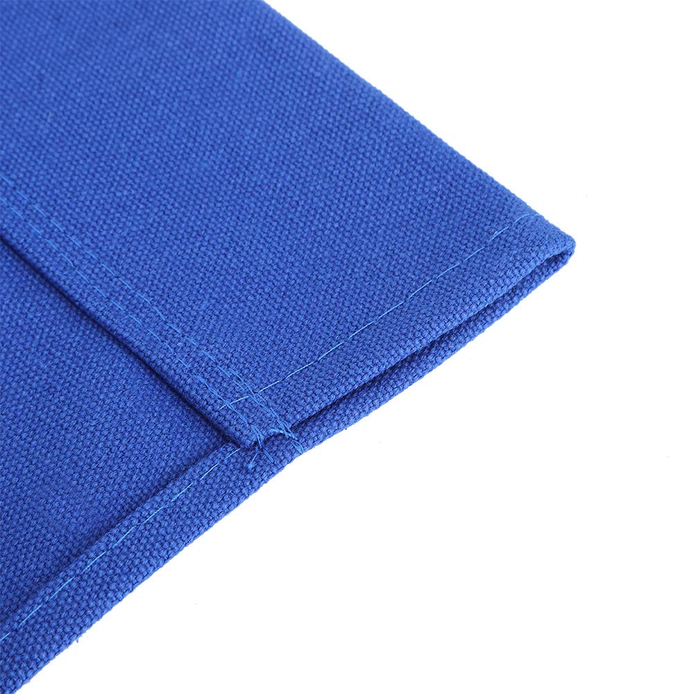 Estink Director Chair Cover Replacement Set - 1 Seat & Back Cover with Stick Accessories for Home, Office, Movie Set (Blue) | Durable Fabric for Indoor & Outdoor Use