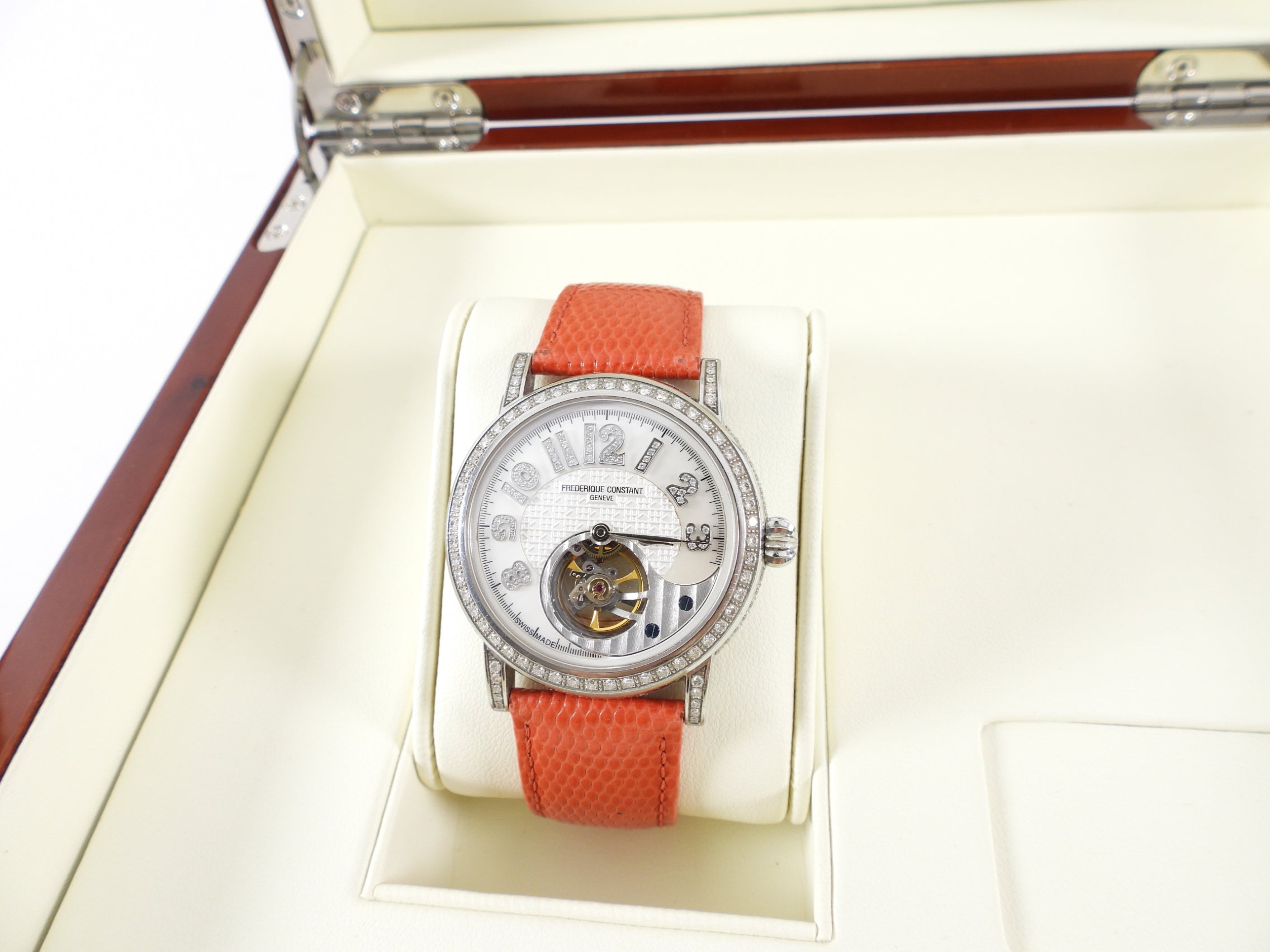 Frederique Constant Limited Edition Diamond Heart Beat Watch - Luxury Swiss Timepiece for Women - Perfect for Gifts, Special Occasions & Everyday Elegance