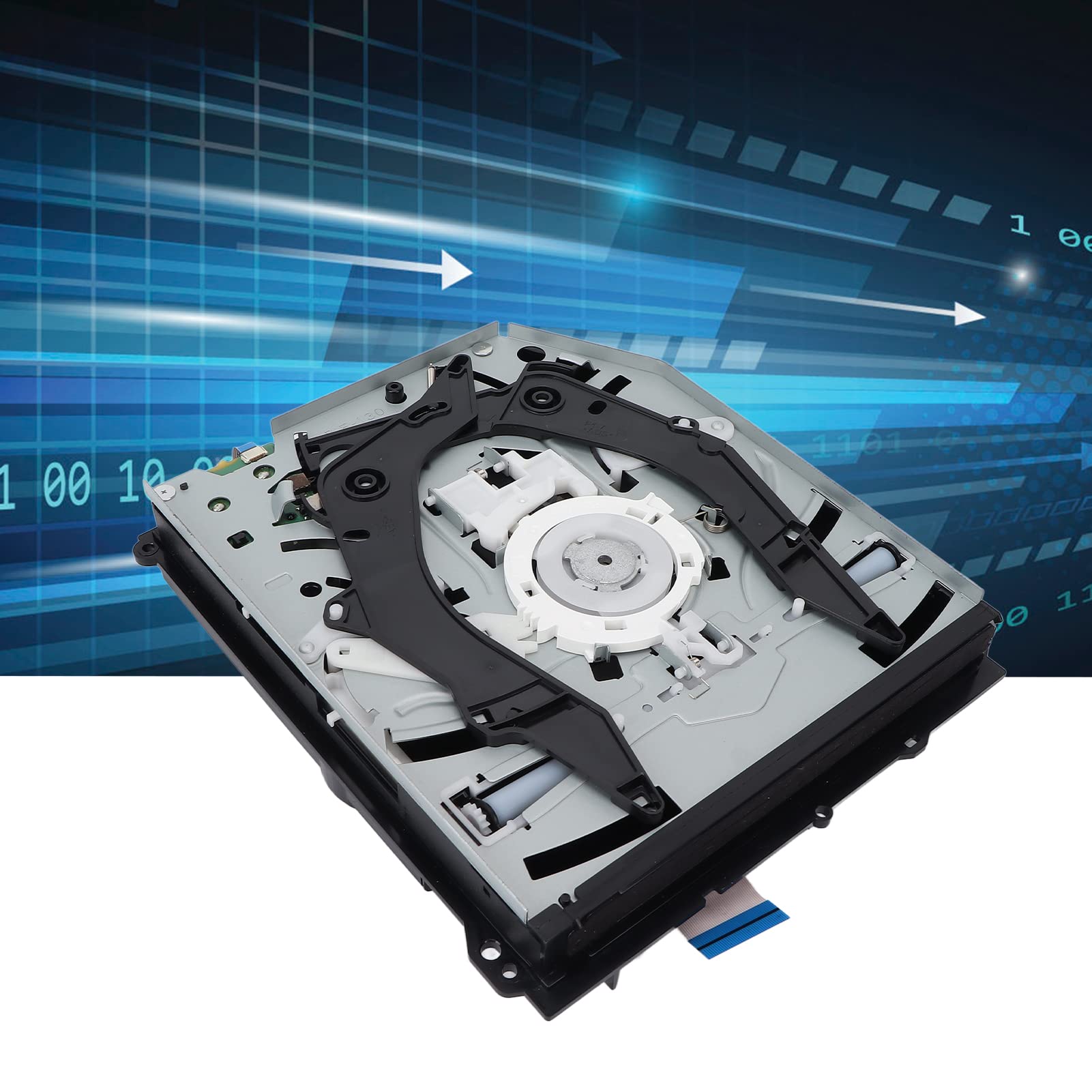 PS4 Disc Drive Replacement - CUH-1216B & CUH-1216A DVD Laser Lens Assembly - Internal Repair Part for PS4 1200 Series - Fix Disc Reading Errors for Gaming & Movie Playback