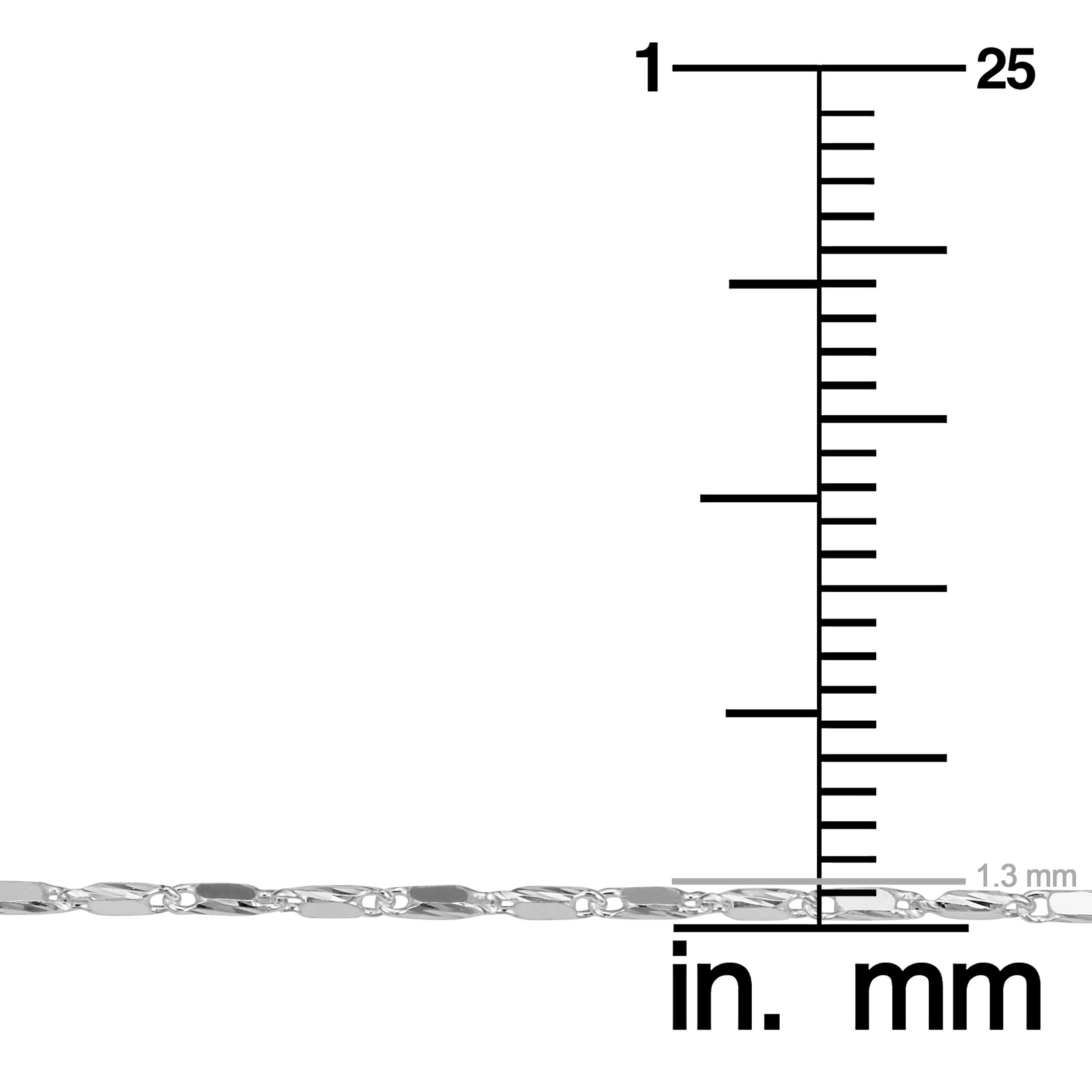 Kooljewelry Sterling Silver Twisted Snail Chain Anklet - 1.3mm Thin & Dainty 10 Inch Ankle Bracelet for Women | Perfect for Beach, Summer Outfits & Boho Style Accessories