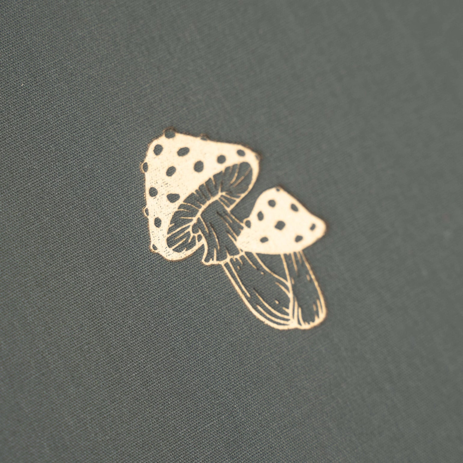 Archer and Olive A5 Dot Grid Notebook with Mushroom Design - Perfect for Bullet Journaling, Sketching & Note Taking
