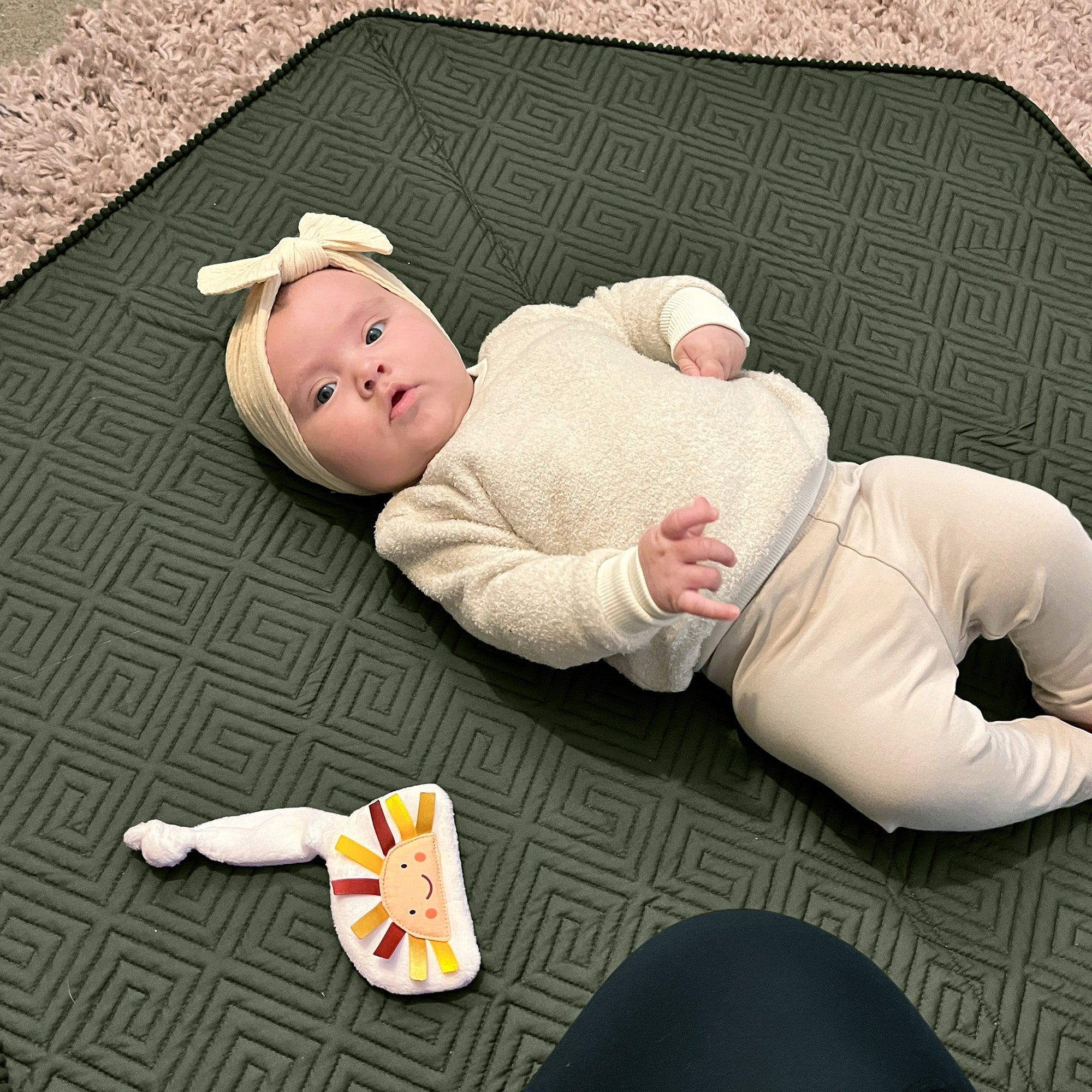 Non-Slip Baby Play Mat - Soft Foam Floor Tiles for Kids & Toddlers - Perfect for Nursery, Playroom & Daycare - Waterproof & Easy to Clean