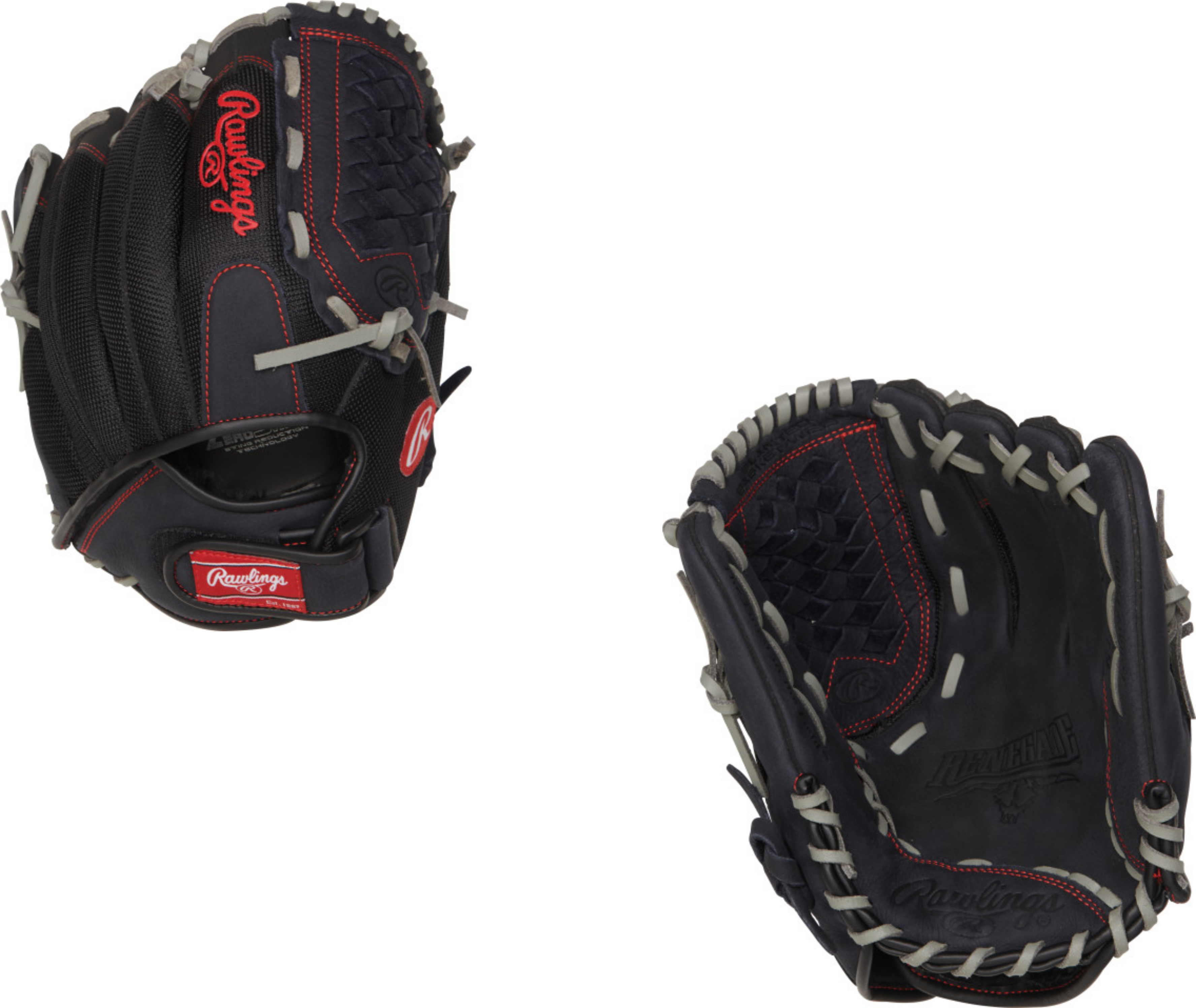 Rawlings Renegade Series Baseball Glove - 12 Inch Infield & Pitcher's Mitt for Youth & Adults | Perfect for Training, Games & Practice