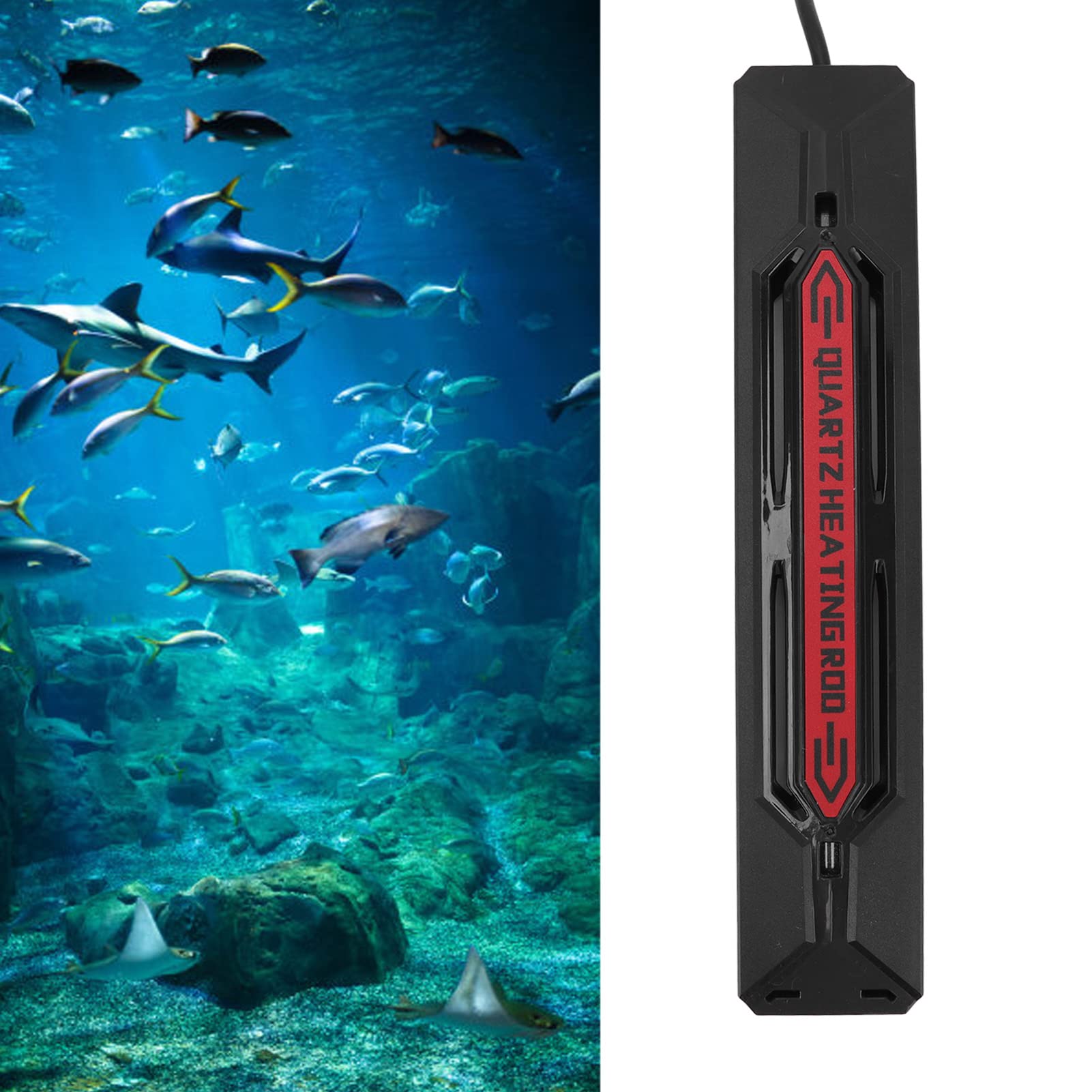 BTIHCEUOT Quartz Glass Aquarium Heater - 110V US Plug for Tanks Under 31.5