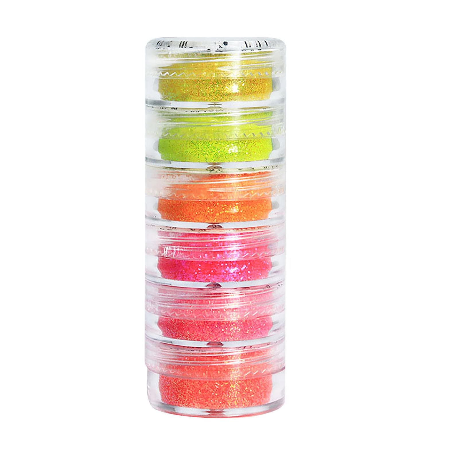 Rainbow Mirror Glitter Nail Powder - High Gloss Solid Nail Pigment for Professional Nail Art | Fairy Dust Nail Decoration | Perfect for Salon, DIY Manicures & Party Nail Designs