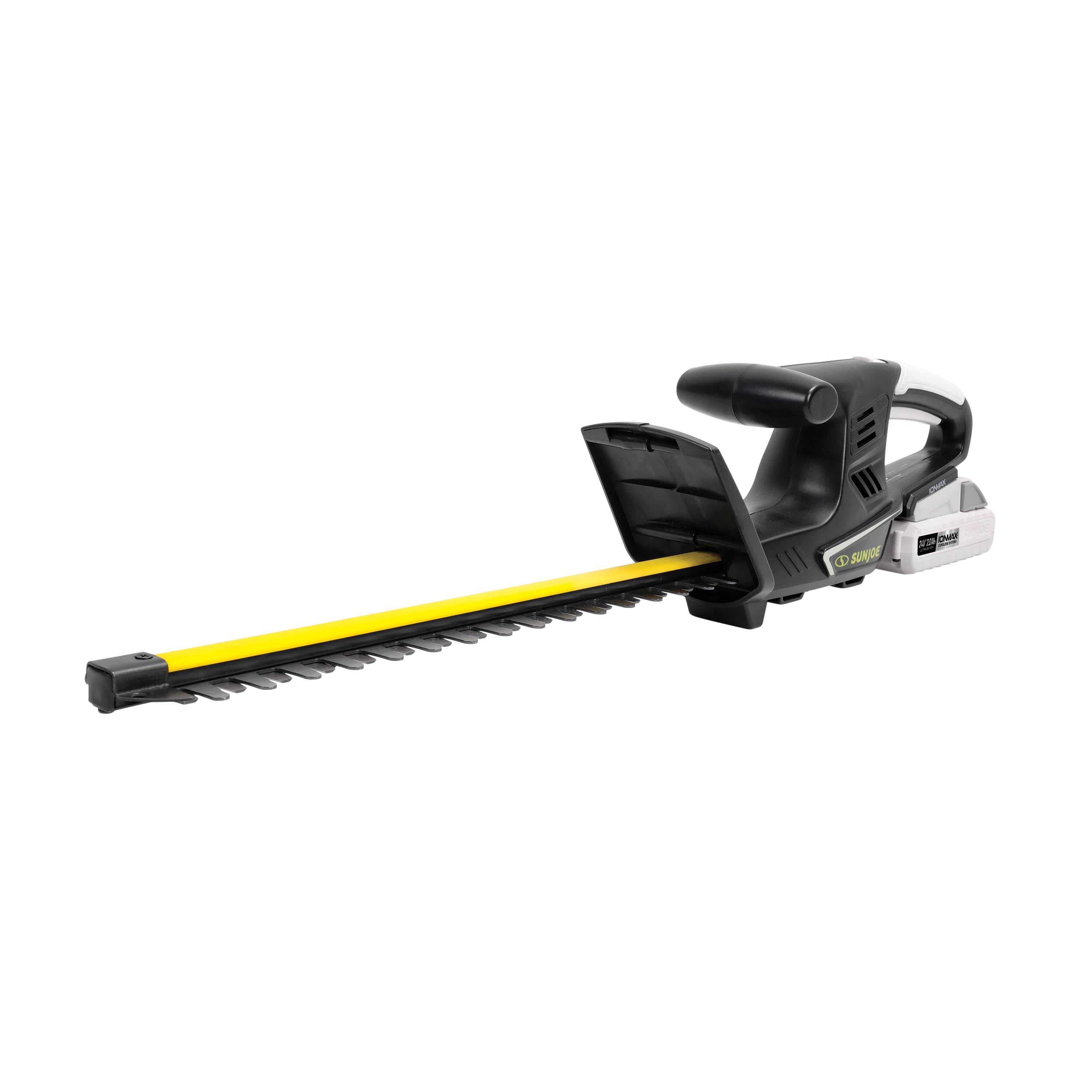 Sun Joe 24V HT16 LTE IONMAX Cordless Hedge Trimmer Kit - 16 Inch Hedge Trimmer with 2.0Ah Battery & Charger - Perfect for Lawn Care, Garden Trimming, and Landscaping Maintenance