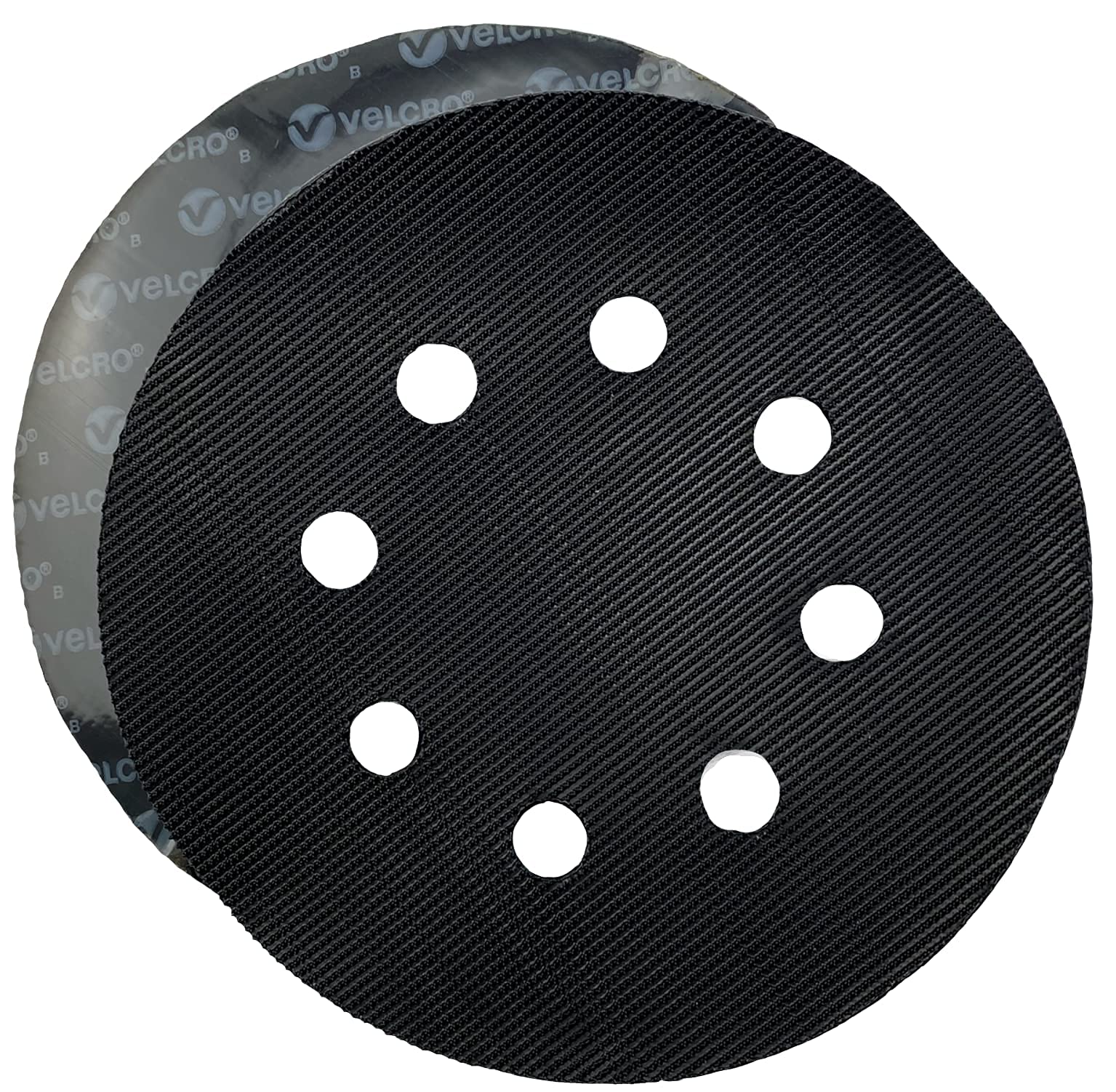 Starcke PSA Sticky Back Disc Conversion Pads - 10 Pack, 6 Inch with 8 Holes - Convert to Hook & Loop Backing for Sanding, Polishing & Surface Prep - Ideal for Woodworking, Metalworking & DIY Projects