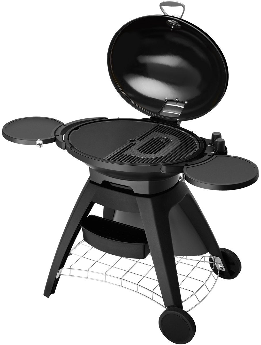 Beefeater Bigg Bugg Black Portable LPG Gas BBQ Grill BB722BA - Perfect for Outdoor Camping, Picnics, and Backyard Barbecues