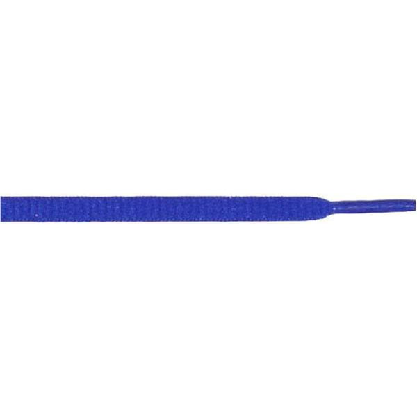 Wholesale 12-Pair Pack Royal Blue Oval 1/4 Shoelaces - Durable & Stylish for Sneakers, Boots, and Casual Shoes