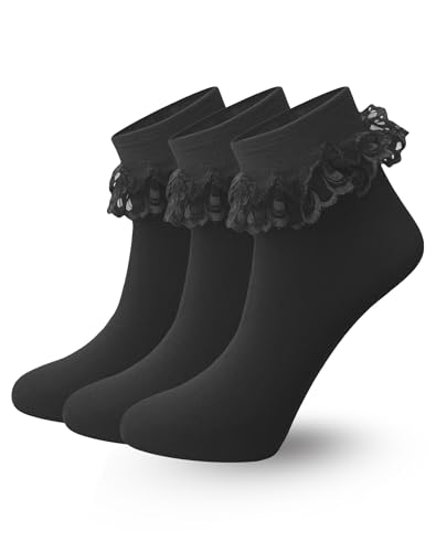 3 Pairs Black