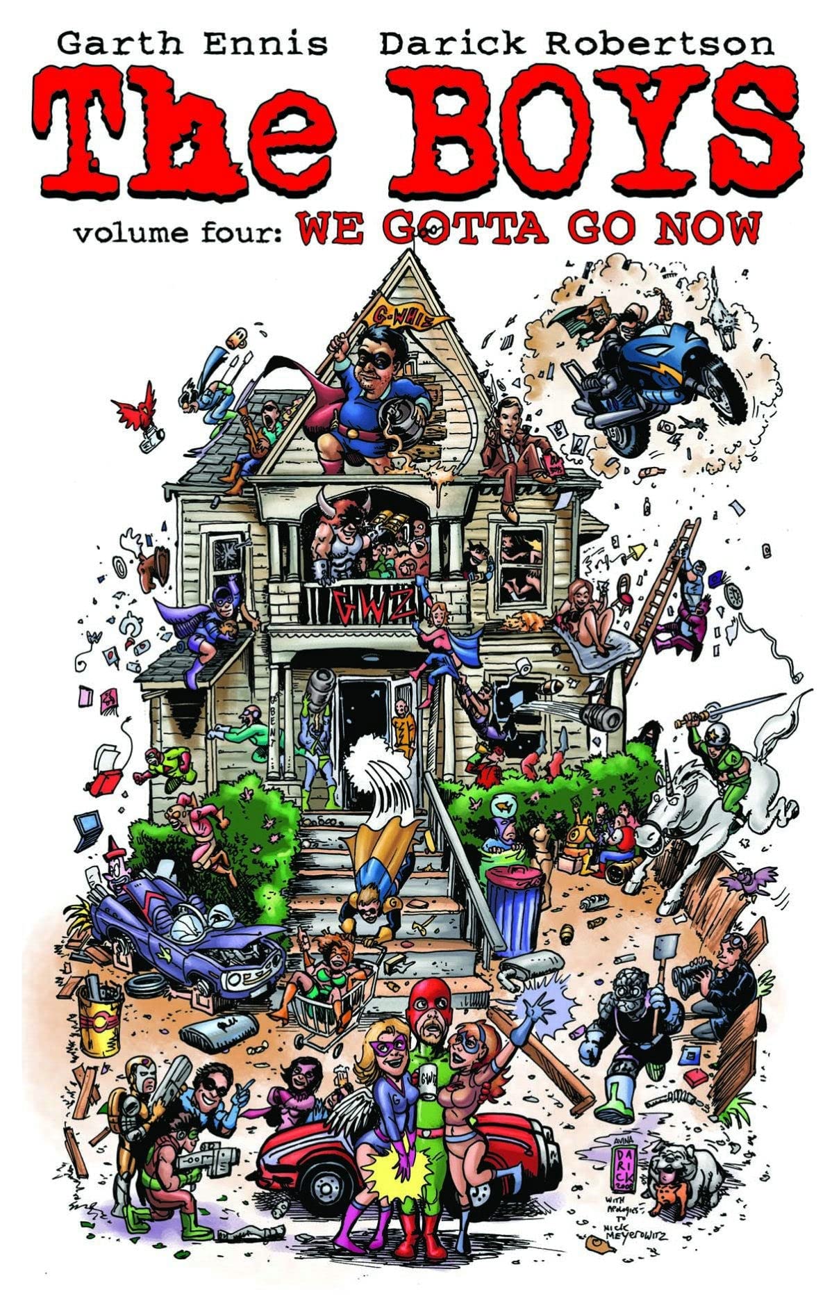 The Boys Vol. 4: Graphic Novel - Superhero Comic Book Series by Garth Ennis | Perfect for Comic Collectors & Superhero Fans | Great for Gifts & Reading Entertainment
