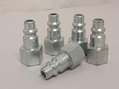 Parker H3E Lot-5 Steel Coupler Plug 3/8 FNPT - Hydraulic Hose Fittings for Industrial Equipment & Heavy Machinery