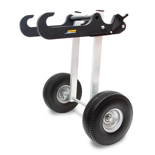 Levelok The Claw Ladder Dolly - Heavy Duty Moving Hand Truck for Ladders, Pipes & Long Materials | Perfect for Construction, Warehouse & Home Improvement Projects