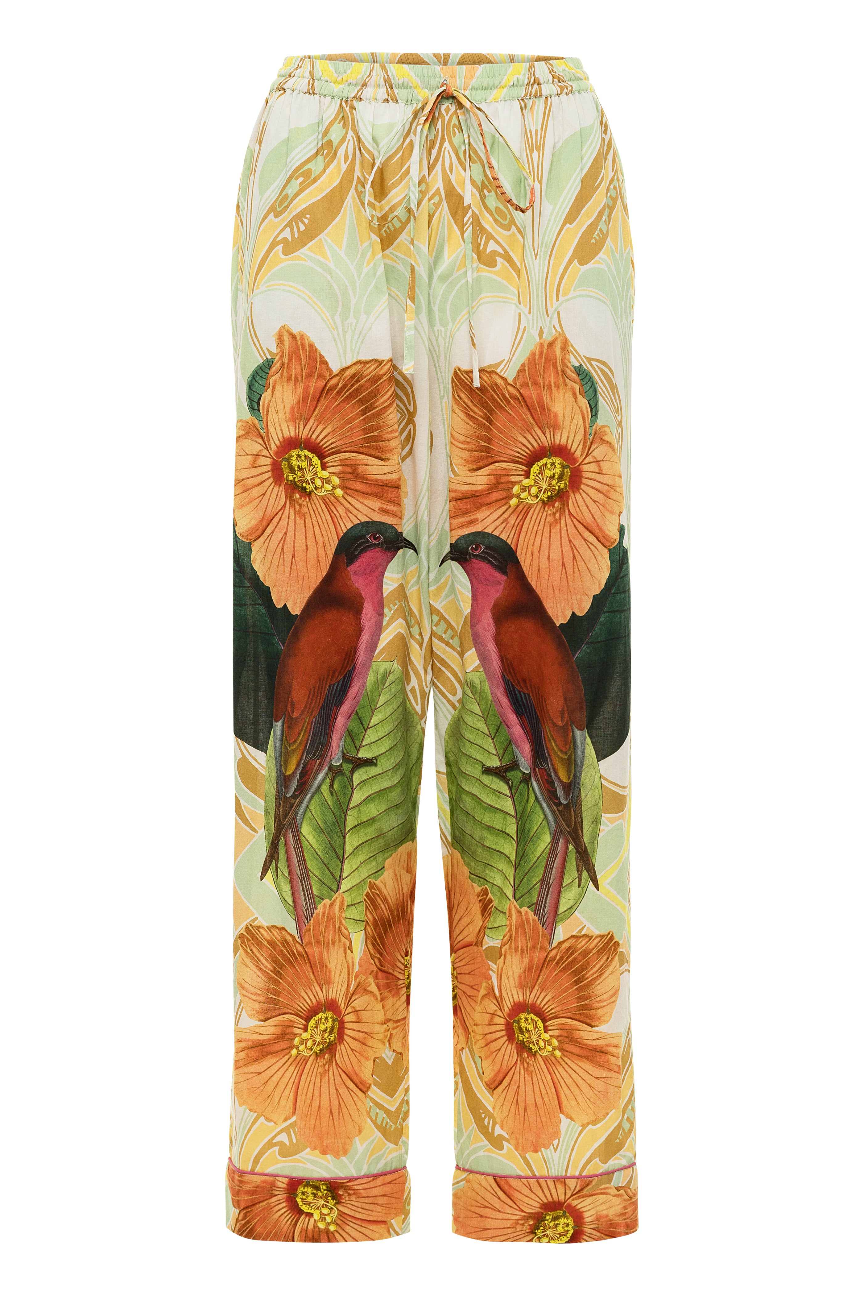 Songbird Pajama Set for Women - Soft Cotton Sleepwear with Comfortable Fit - Perfect for Lounging, Sleeping & Relaxing at Home