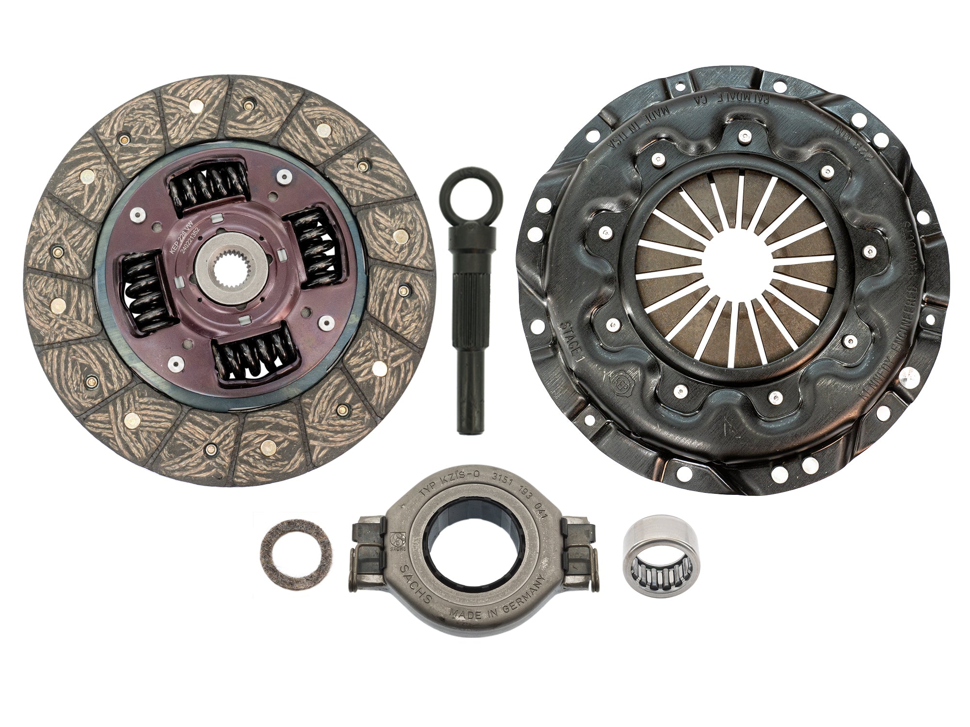 Complete Clutch Kits (Standard & Heavy Duty) for VW Bus & Vanagon - Reliable Replacement for Smooth Shifting & Long-Lasting Performance - Perfect for Restoration Projects & Daily Driving