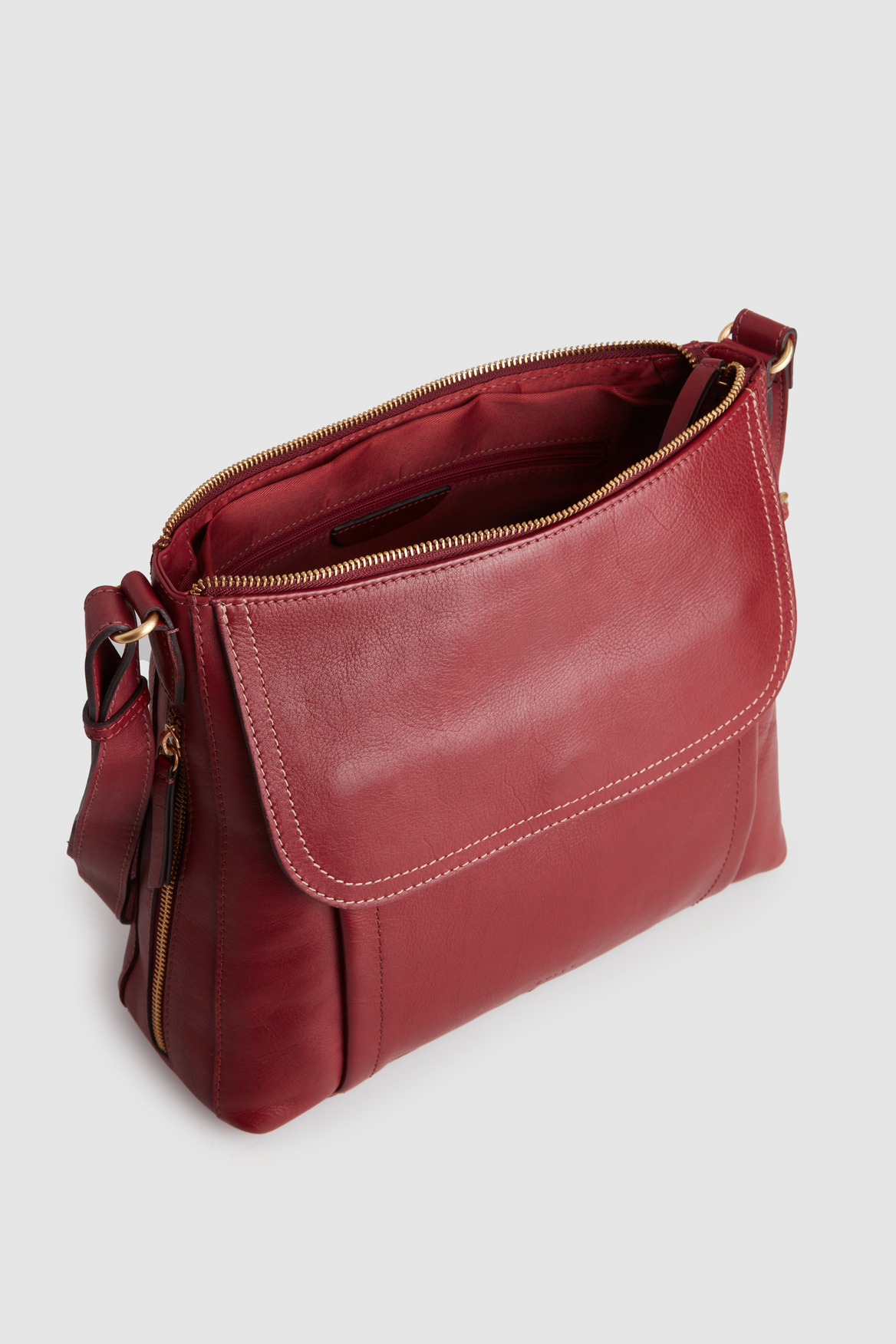 Stylish Maya Leather Large Crossbody Bag for Women - Durable & Fashionable Shoulder Purse - Perfect for Work, Travel & Everyday Use