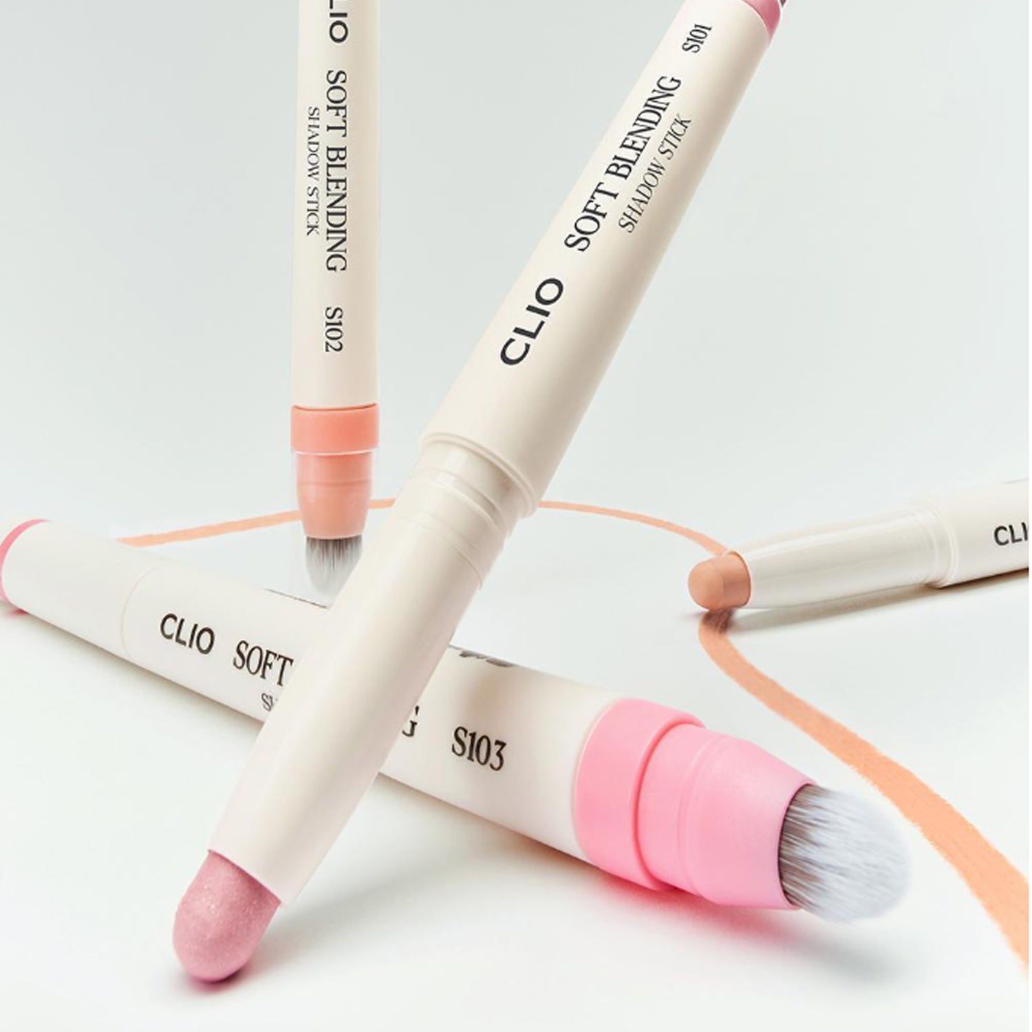 CLIO Soft Blending Shadow Stick - 7 Long-Lasting Creamy Eyeshadow Colors for Easy Eye Makeup | Perfect for Day & Night Looks, Parties & Special Occasions