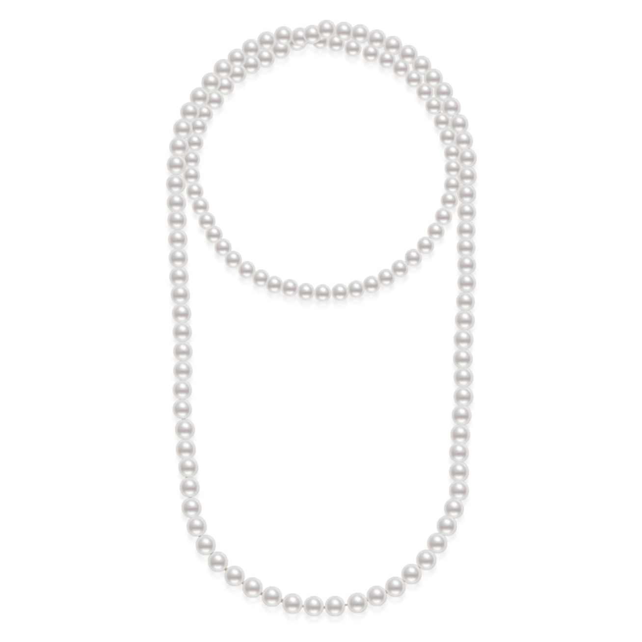 18K Gold Australian White Pearl Necklace KN00268 - Elegant Jewelry Gift for Women, Bridal Party, Anniversary & Special Occasions
