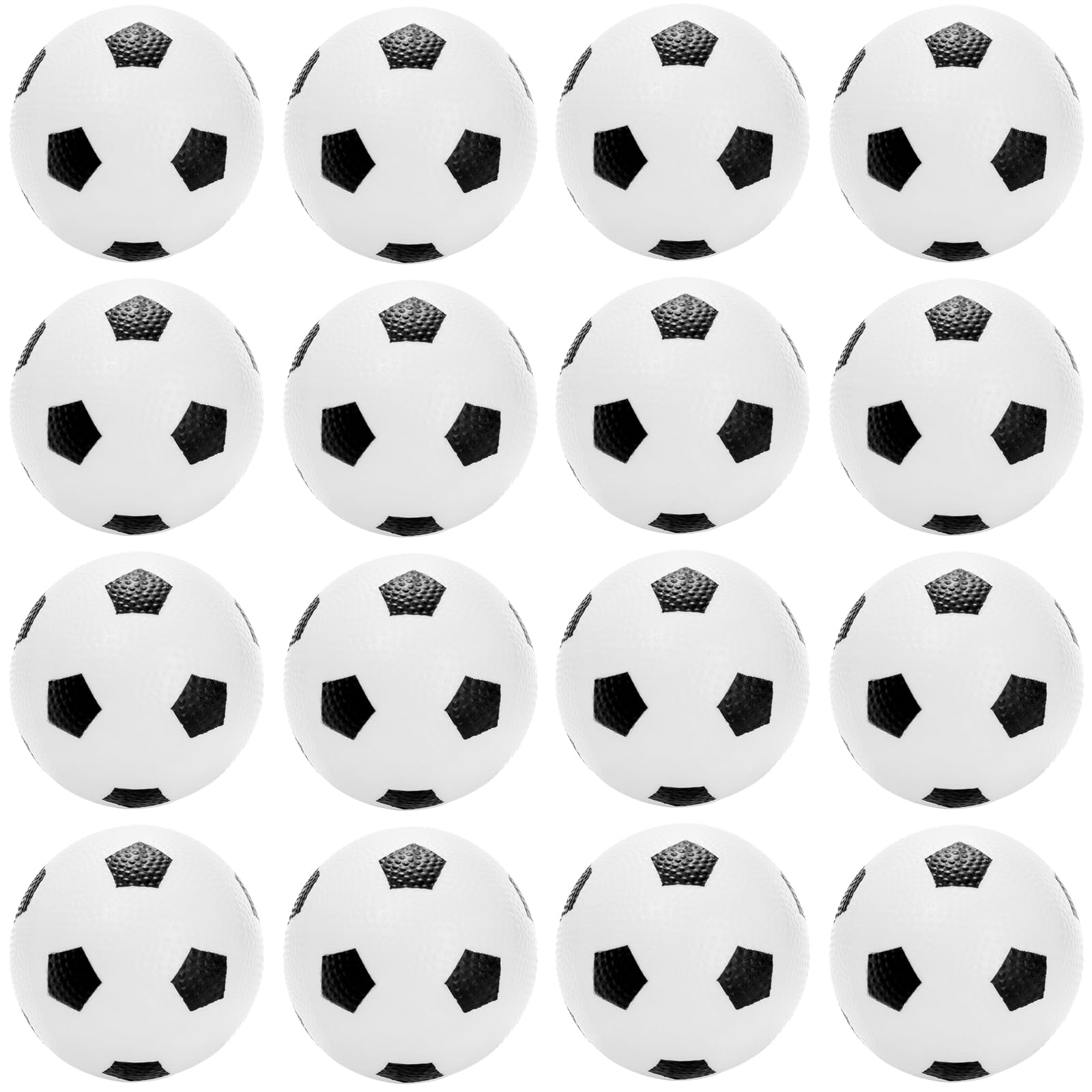 **Youeon 16-Pack 5.5 Inch Inflatable Soccer Balls for Kids & Adults - Includes Hand Pump, Perfect for Pool, Beach, Backyard Games, Parties & Summer Sports Gifts - Indoor & Outdoor Fun**