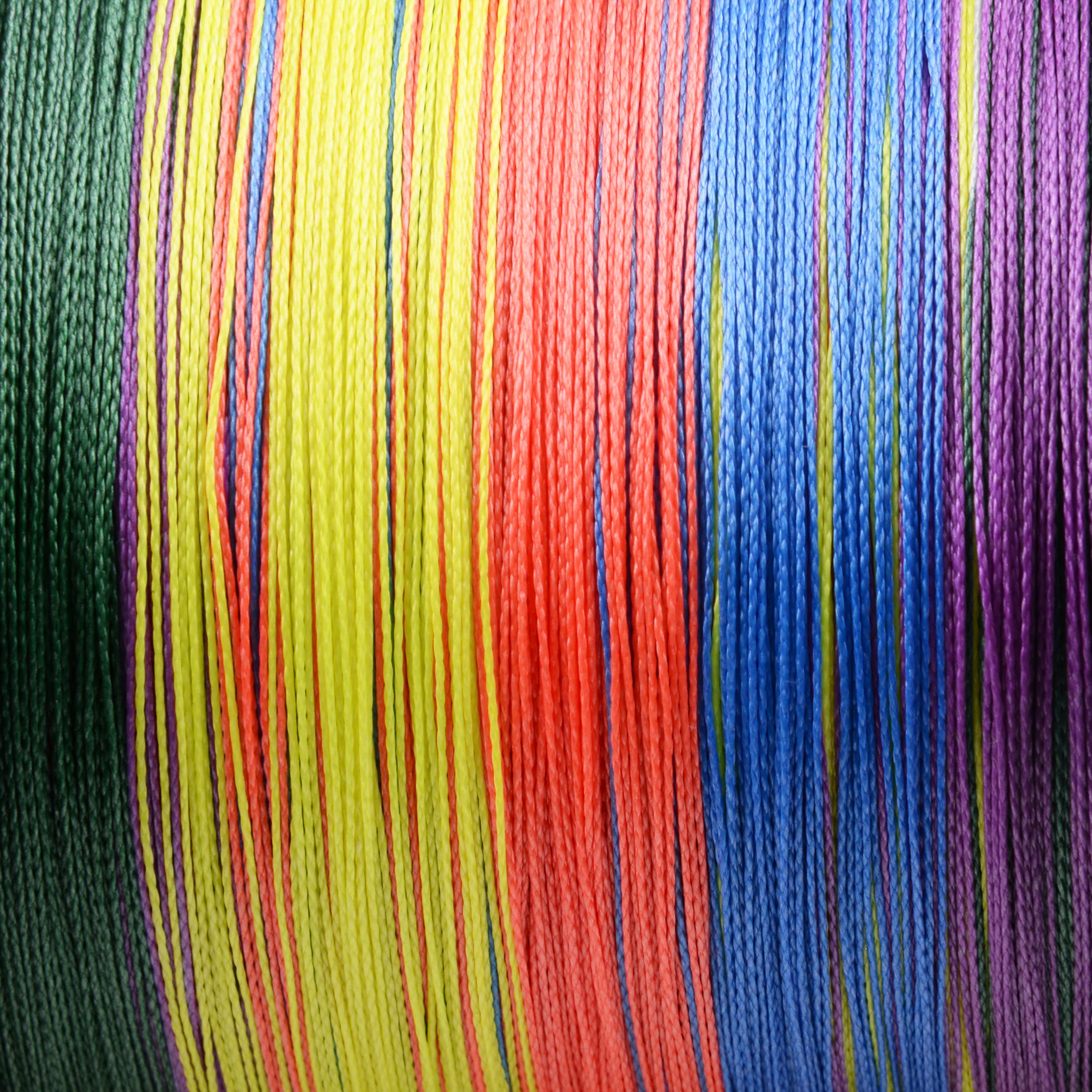 OROOTL Braided Fishing Line 10lb-133lb - High Strength Abrasion Resistant 4 Strand Braid Line with Zero Stretch for Saltwater & Freshwater Fishing (Green, Gray, Multicolor) - Perfect for Bass, Trout, and Deep Sea Fishing