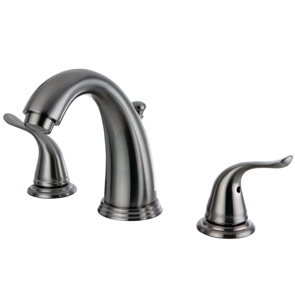 Kingston Brass KB2985YL 8-Inch Widespread Bathroom Faucet - Modern Matte Gold Finish for Vanity Sinks & Powder Rooms