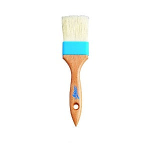 Ateco 2-Inch Solid Ferrule Pastry Brush - Professional Baking Tool for Cakes, Cookies & Bread - Perfect for Glazing, Buttering & Decorating