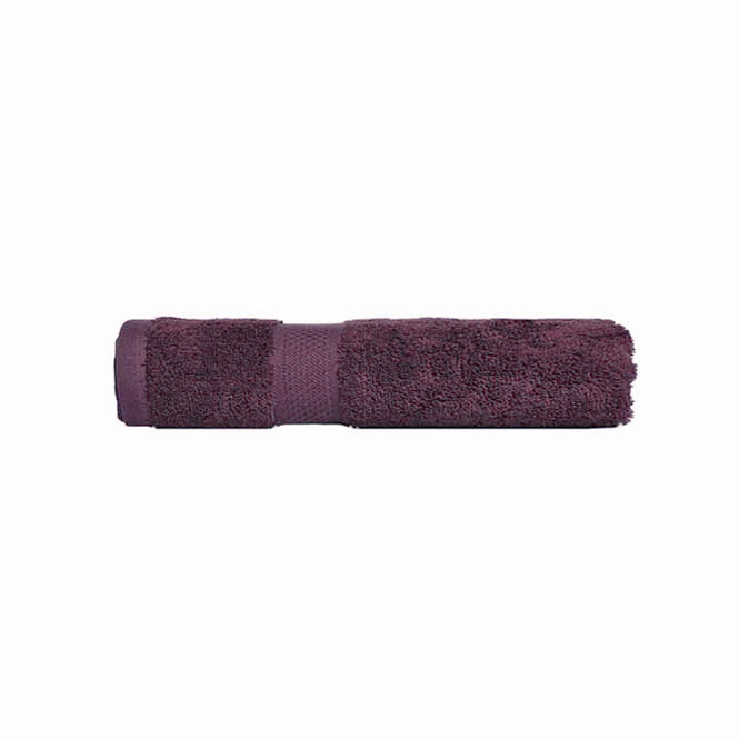 Premium 100% Combed Cotton Towels - Soft & Absorbent Bath & Face Towels (Aubergine Color) for Spa, Gym, Travel & Home Use