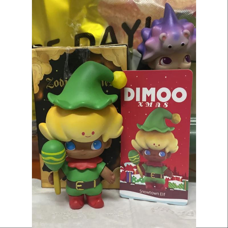 DIMOO XAMS Christmas 2019 Series Snowtown Elf Collectible Figure - Limited Edition Holiday Decoration for Home, Office & Christmas Tree Ornaments