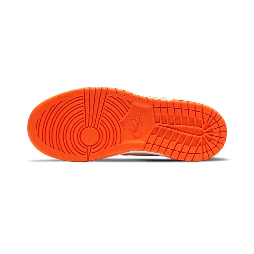 Nike Dunk High Retro GS Syracuse White Orange Blaze White Sneakers - Stylish Basketball Shoes for Women & Girls - Perfect for Casual Wear, Street Fashion & Sports