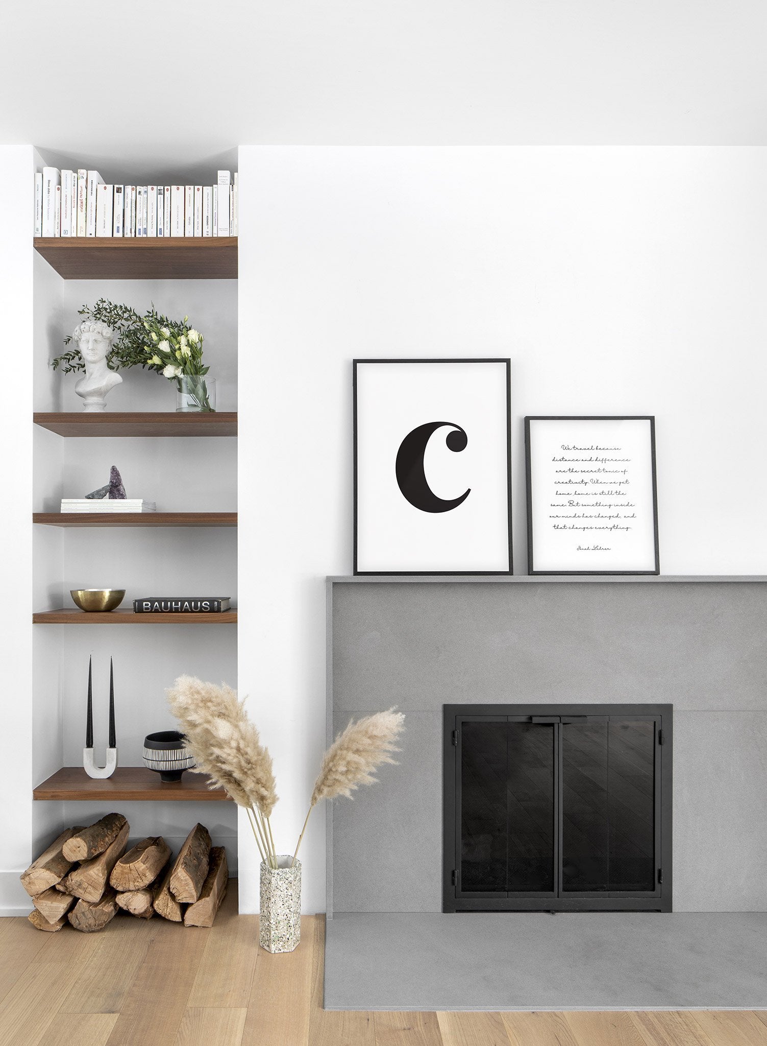 Lowercase Letter C Poster - Educational Alphabet Wall Art for Kids' Rooms, Classrooms & Homeschooling