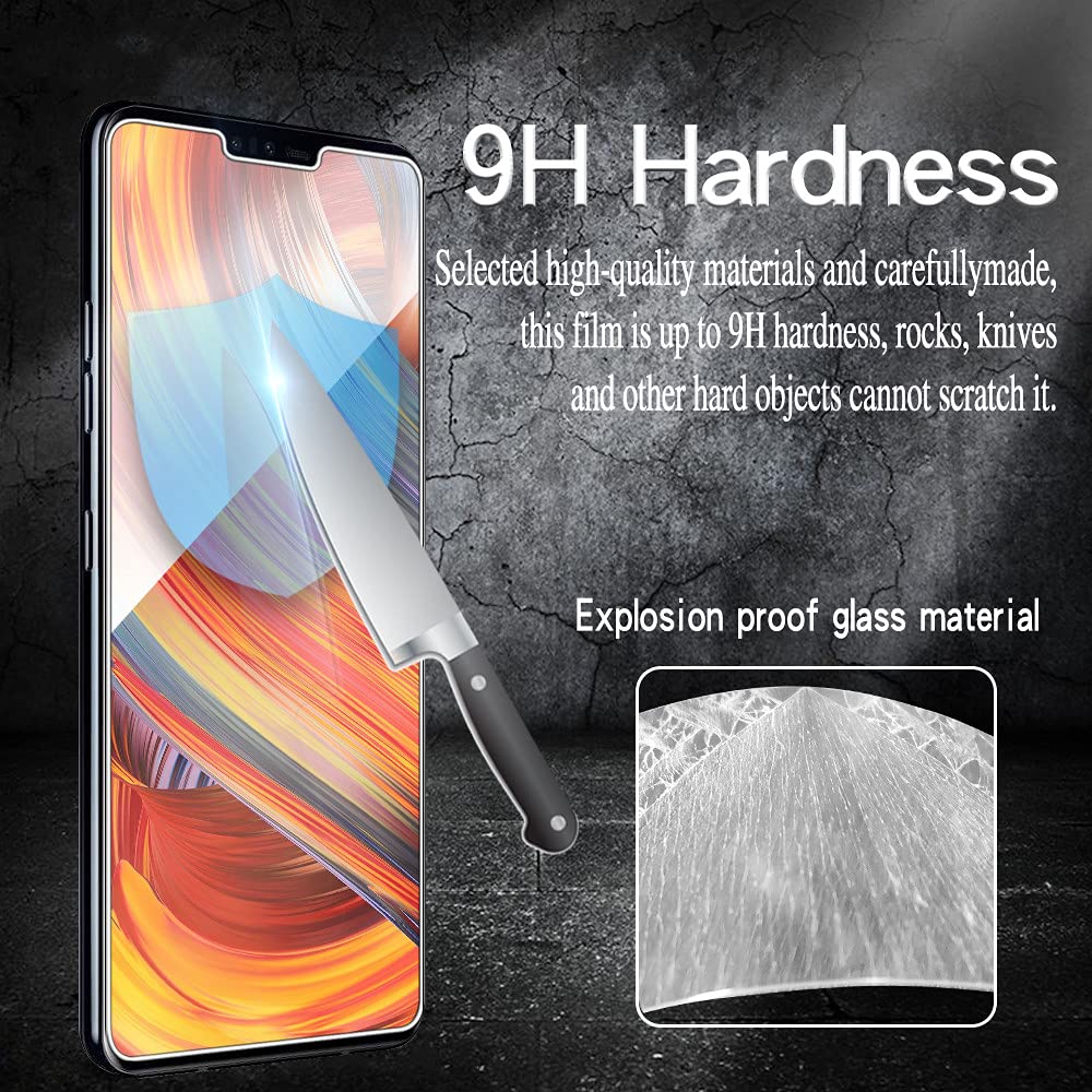 [2+2 Pack] VF iPhone 13/13 Pro/13 Pro Max Screen Protector & Camera Lens Protector Set with Easy Installation Kit - 6.7 Inch Tempered Glass for Daily Protection & Scratch Resistance (Perfect for Work, Travel & Outdoor Use)