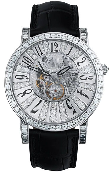 Corum Platinum & Diamonds Luxury Unisex Watch - Elegant Dress Watch for Men & Women | Perfect for Formal Events, Business Meetings & Special Occasions