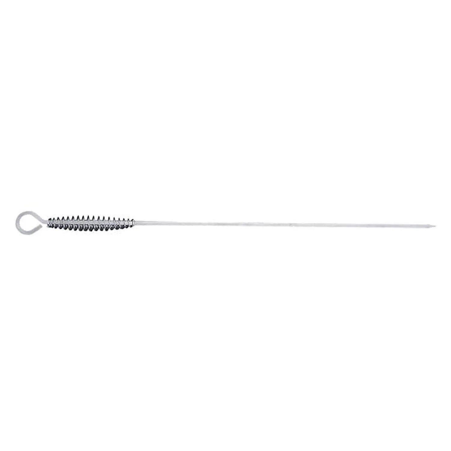 Premium EBM Stainless Steel BBQ Skewers with Spring Handle - 12 Inch Metal Grilling Sticks for Shish Kabob, Kebabs, Vegetables & Meat - Perfect for Outdoor Cooking, Camping & Backyard Barbecue Parties